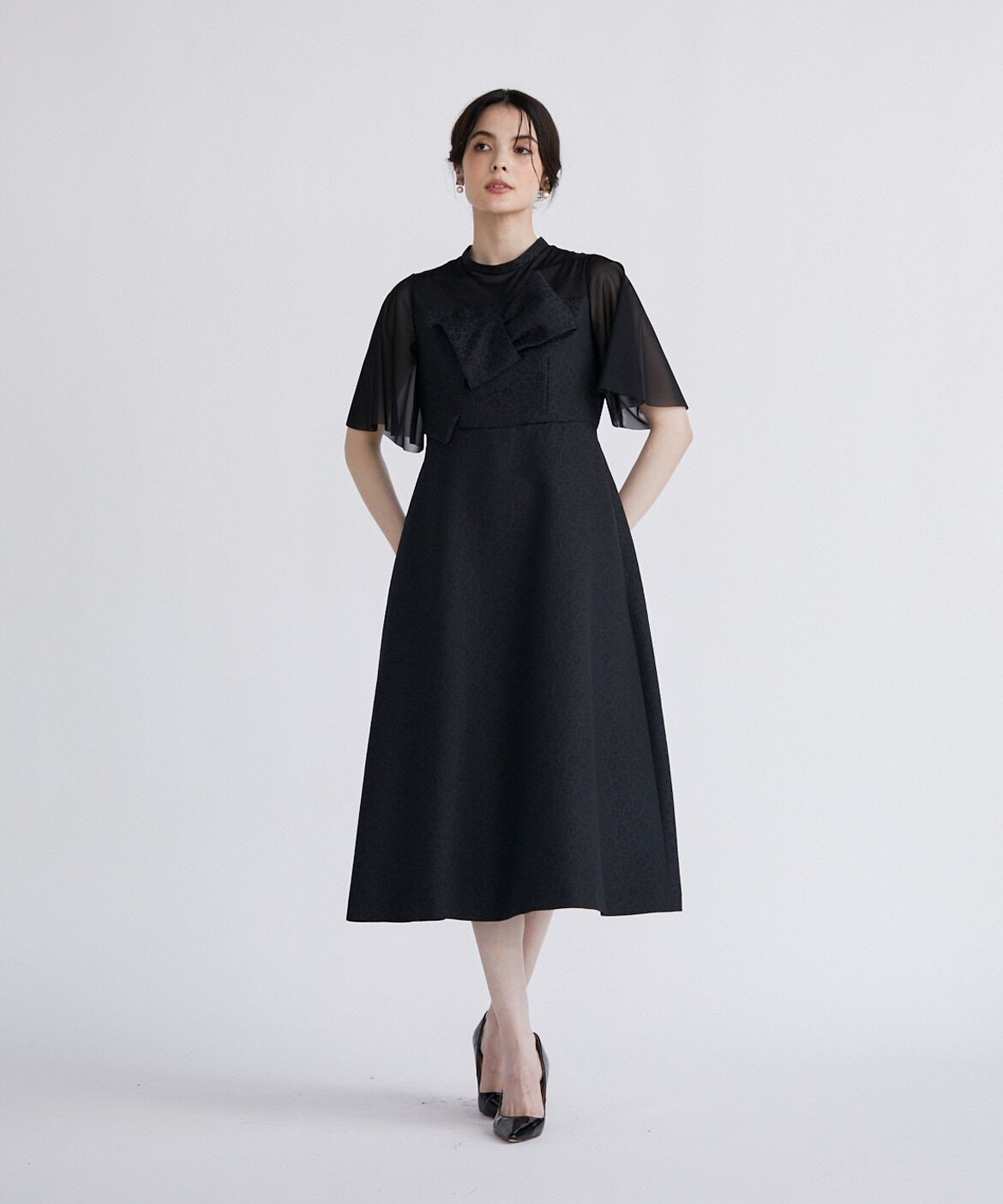 Maglie le cassetto「シアードッキングワンピース」|ワンピース|