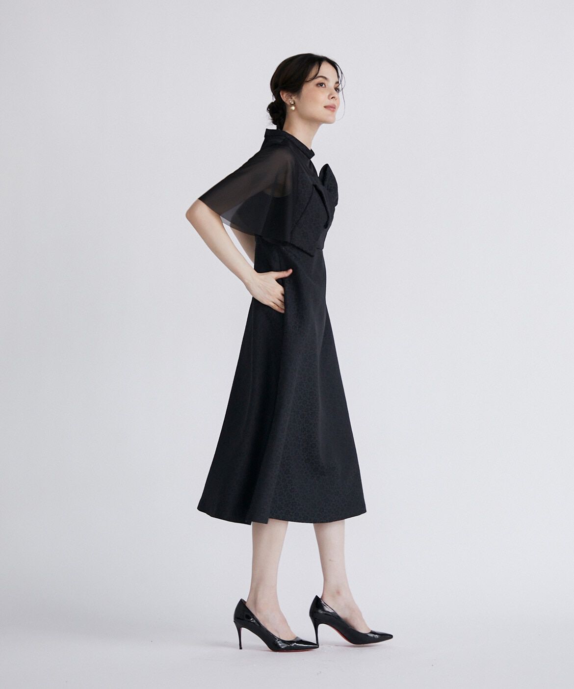 Maglie le cassetto「シアードッキングワンピース」|ワンピース|