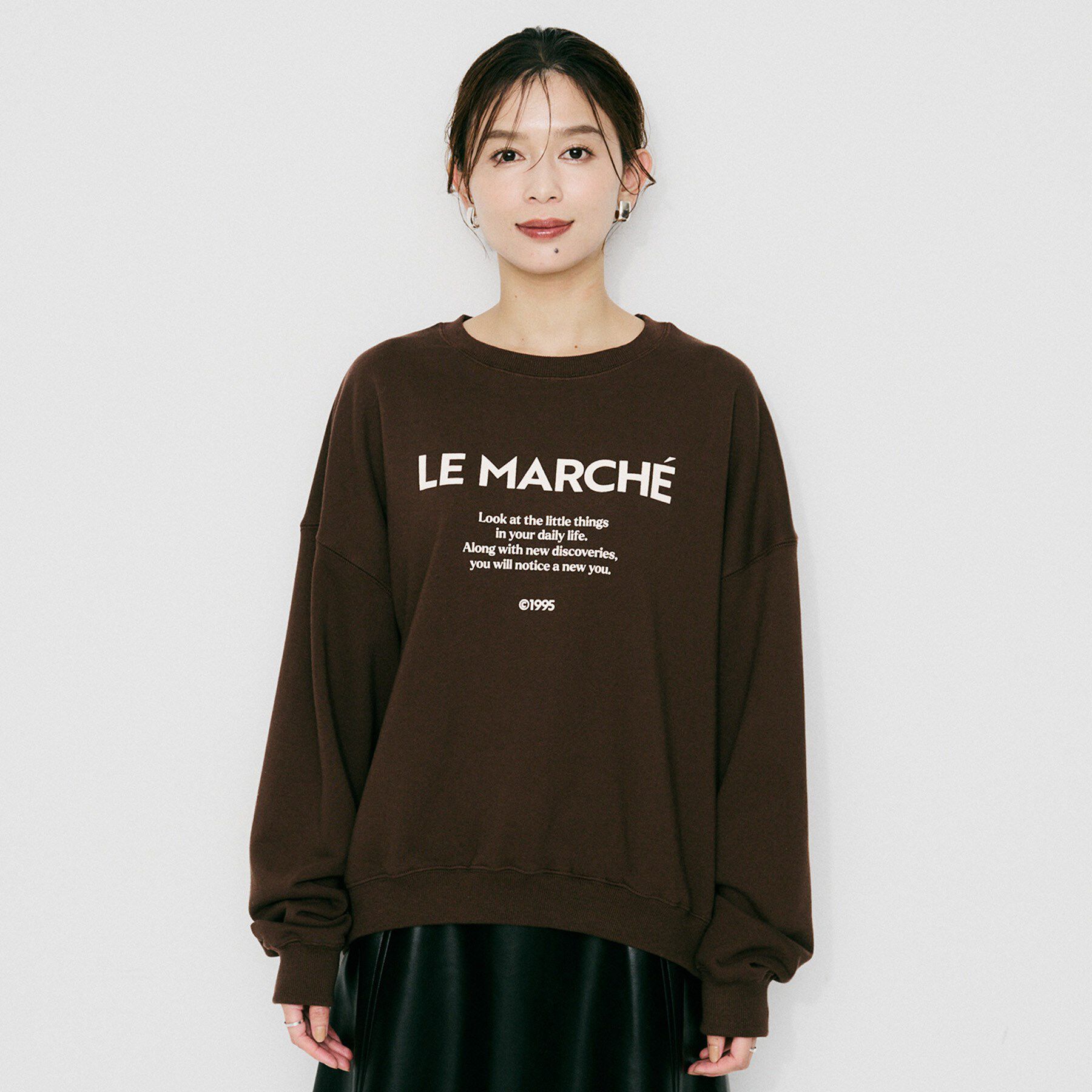 UNTITLED「【CHIGNON】別注ロゴスウェット」|パーカー|