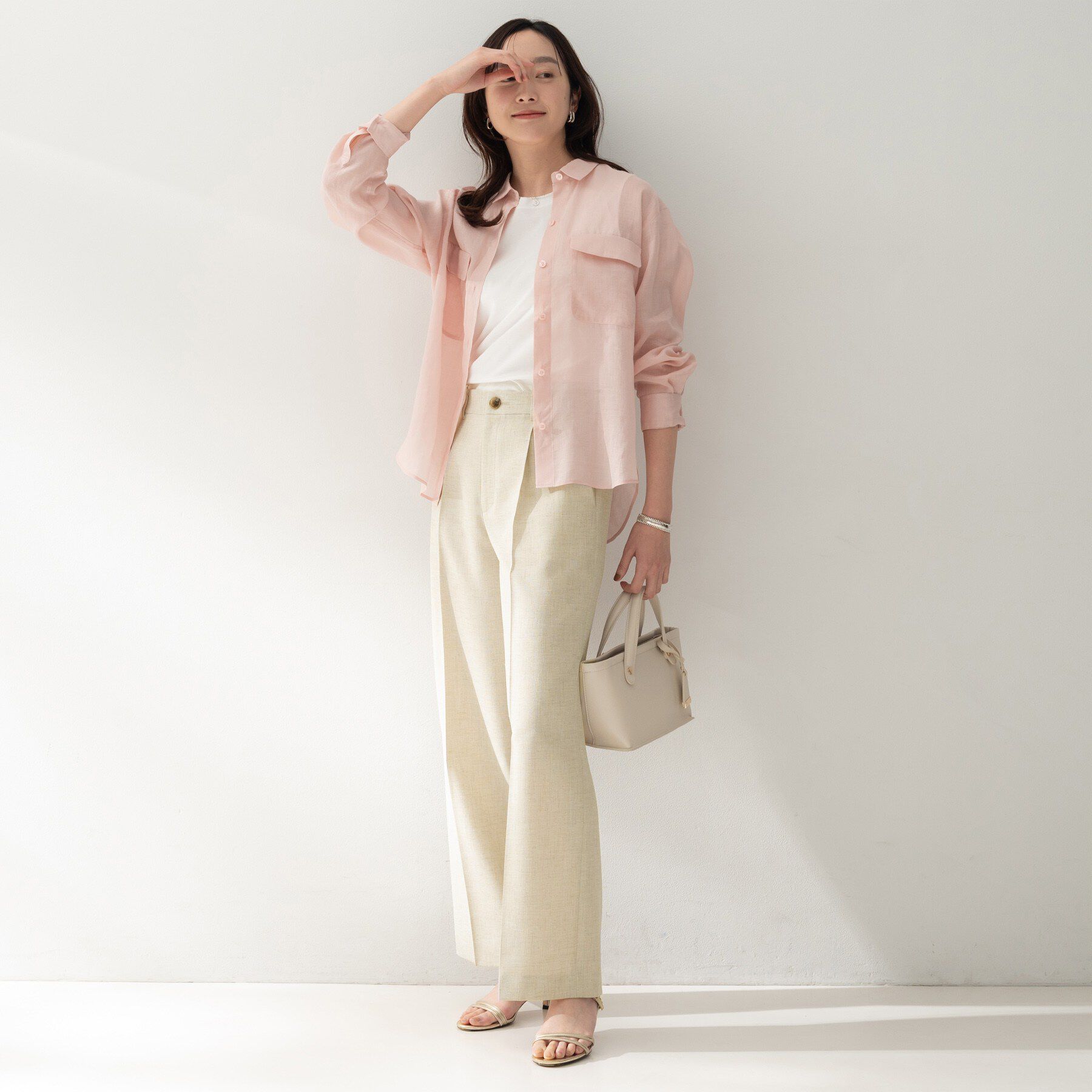 UNTITLED「スラブワイドパンツ」|その他|