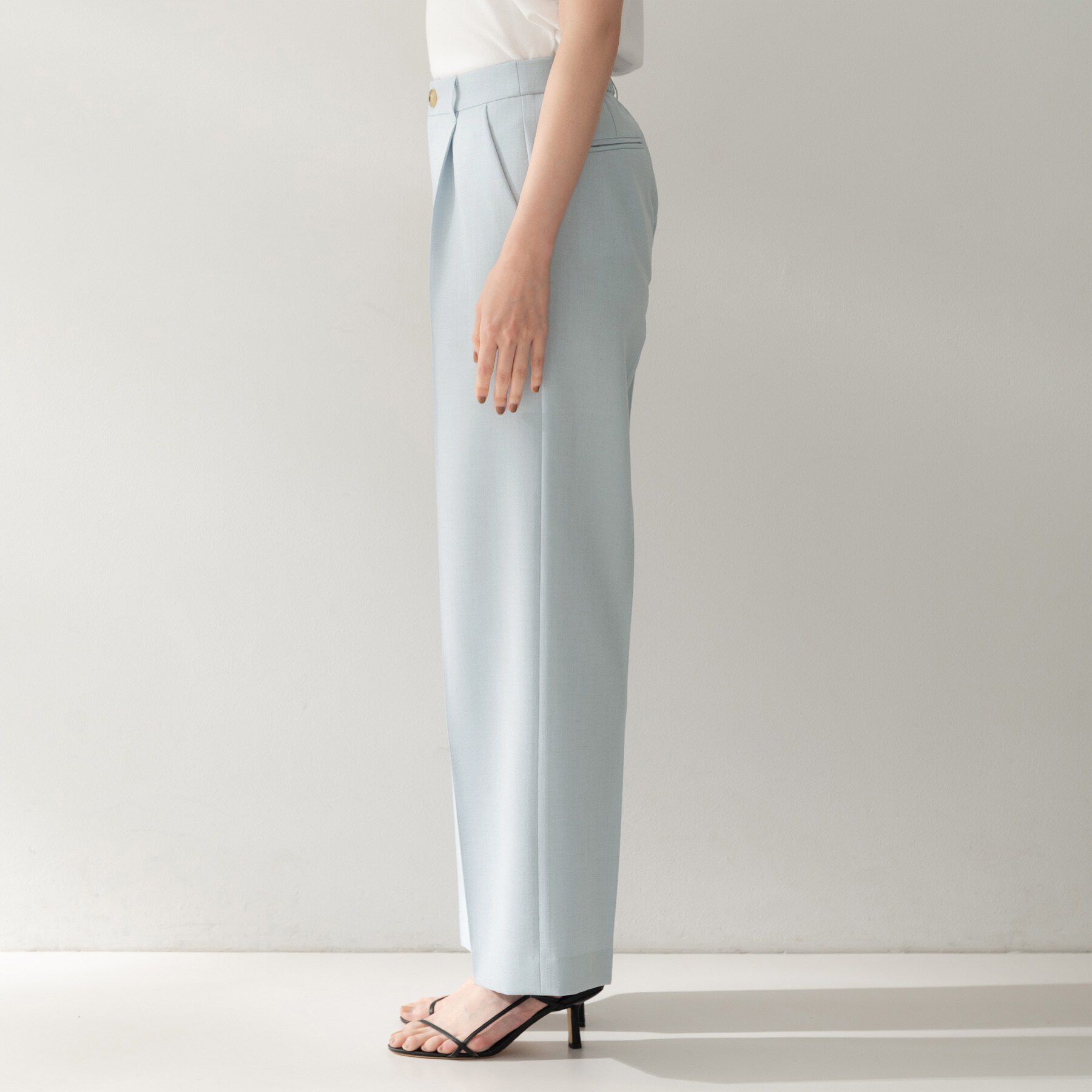 UNTITLED「スラブワイドパンツ」|その他|