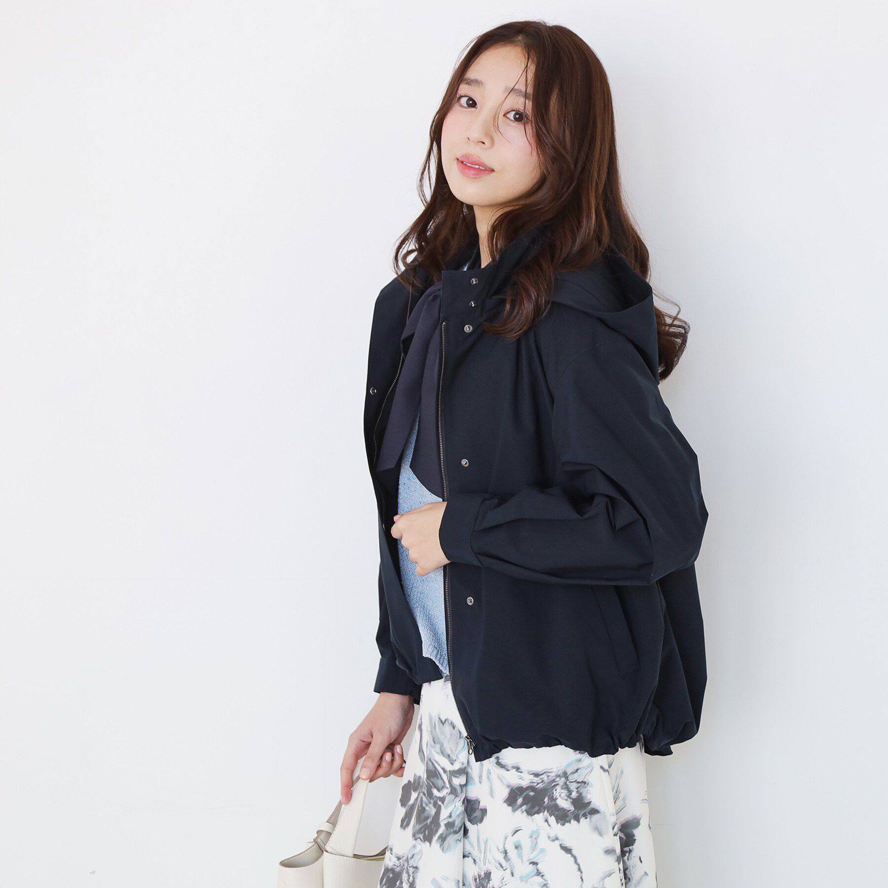 COUP DE CHANCE「【手洗い可／裏地なし／袖プッシュアップ可／フード取外し可】マウンテンパーカー」|ブルゾン・スタジャン|