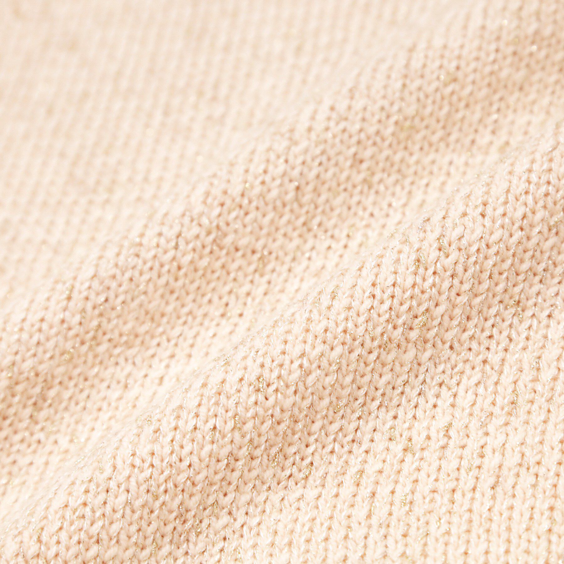 COUP DE CHANCE「【手洗い可】ラメ混Vネックニット」|ニット・セーター|