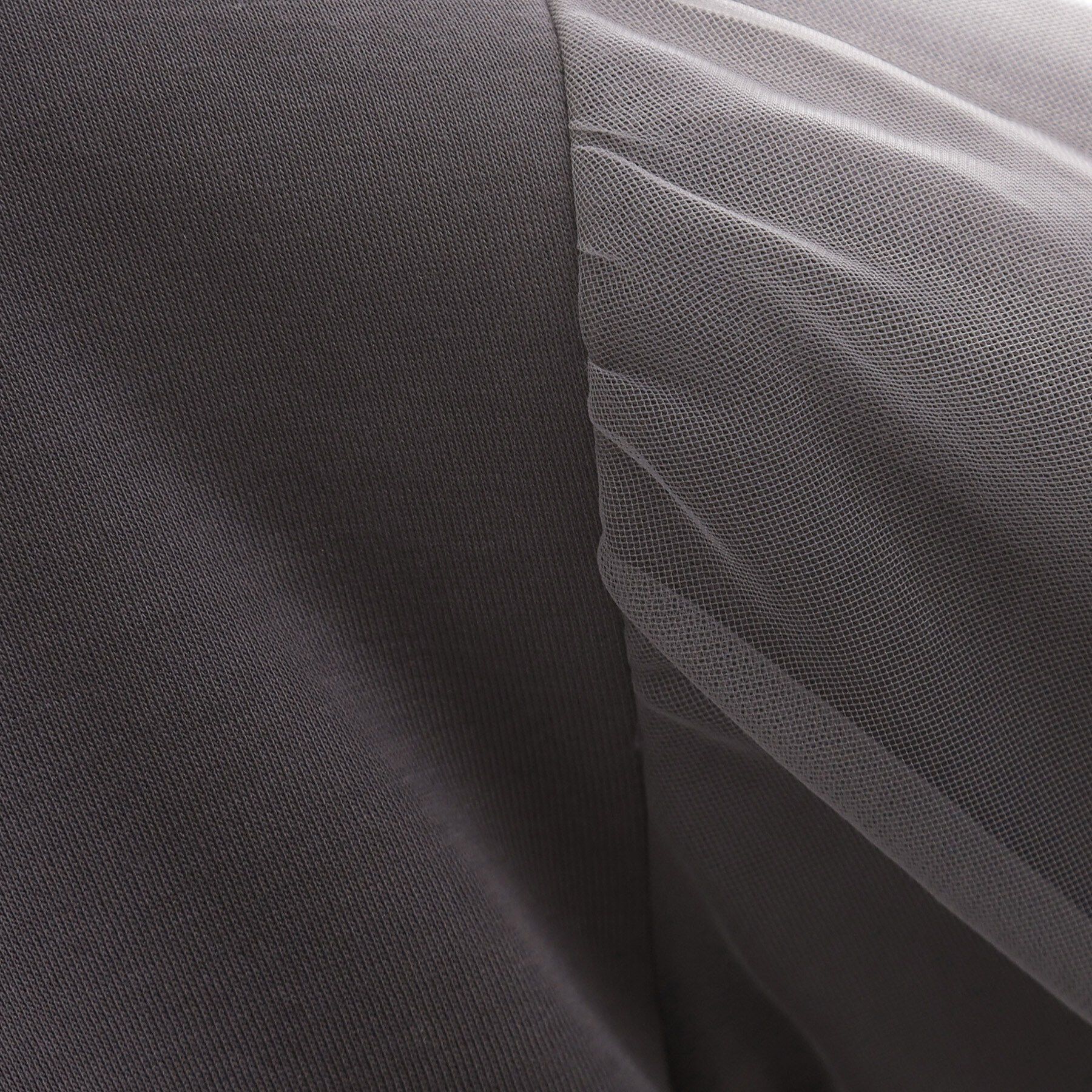 Reflect「チュールレイヤードスリーブプルオーバー」|Tシャツ・カットソー|