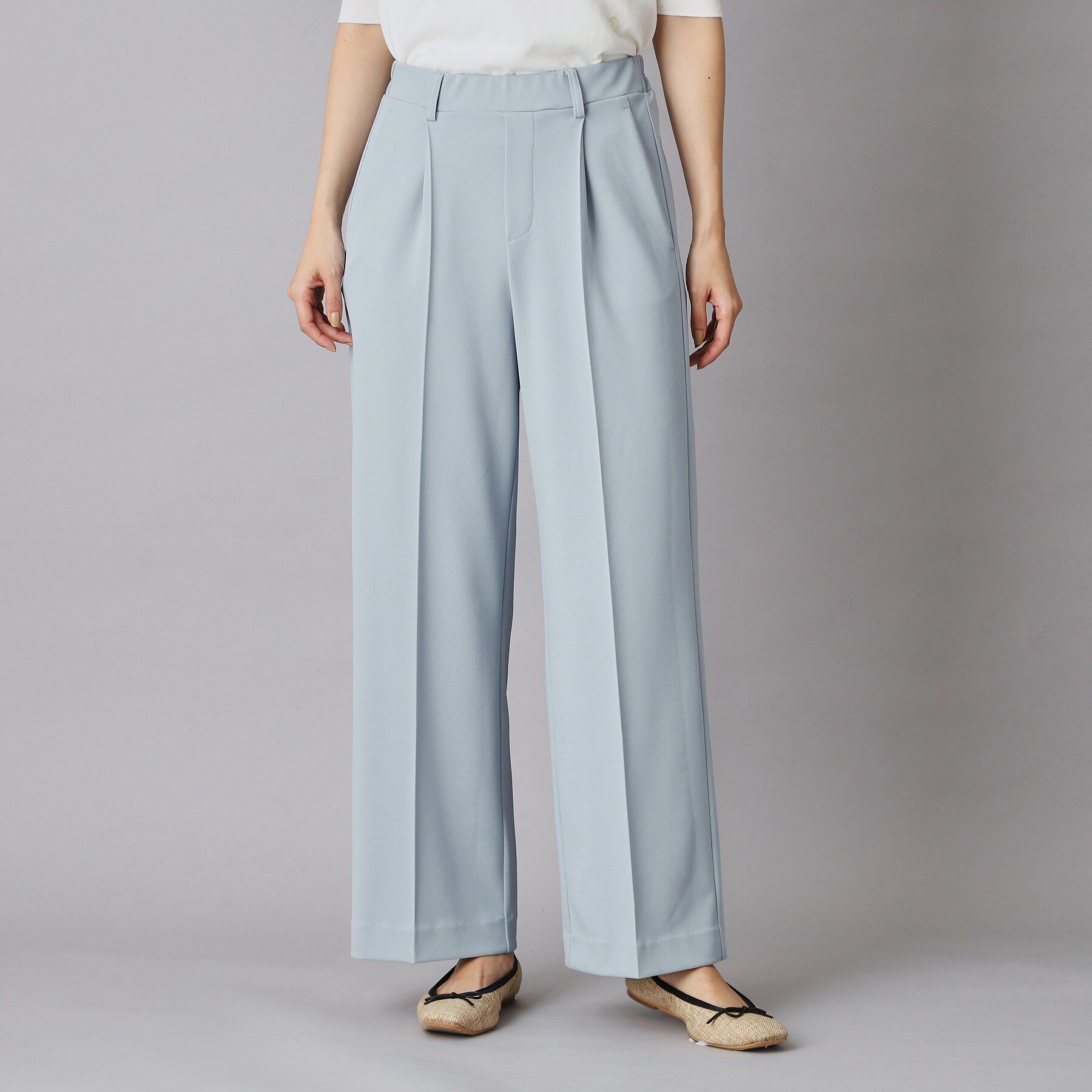 DRESSTERIOR「センタープレスジョーゼットパンツ」|その他|