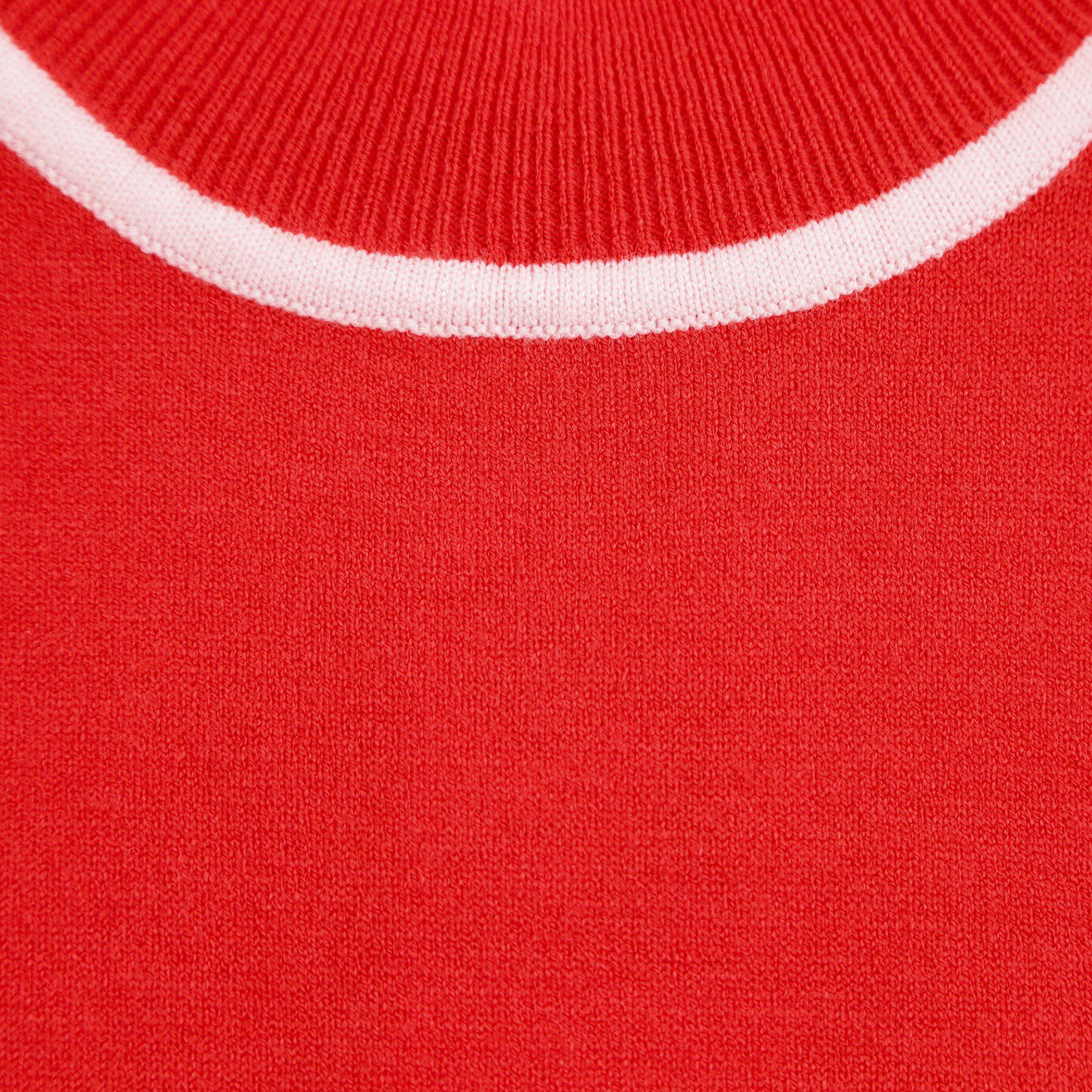 grove「バイカラーハイネックニット」|ニット・セーター|