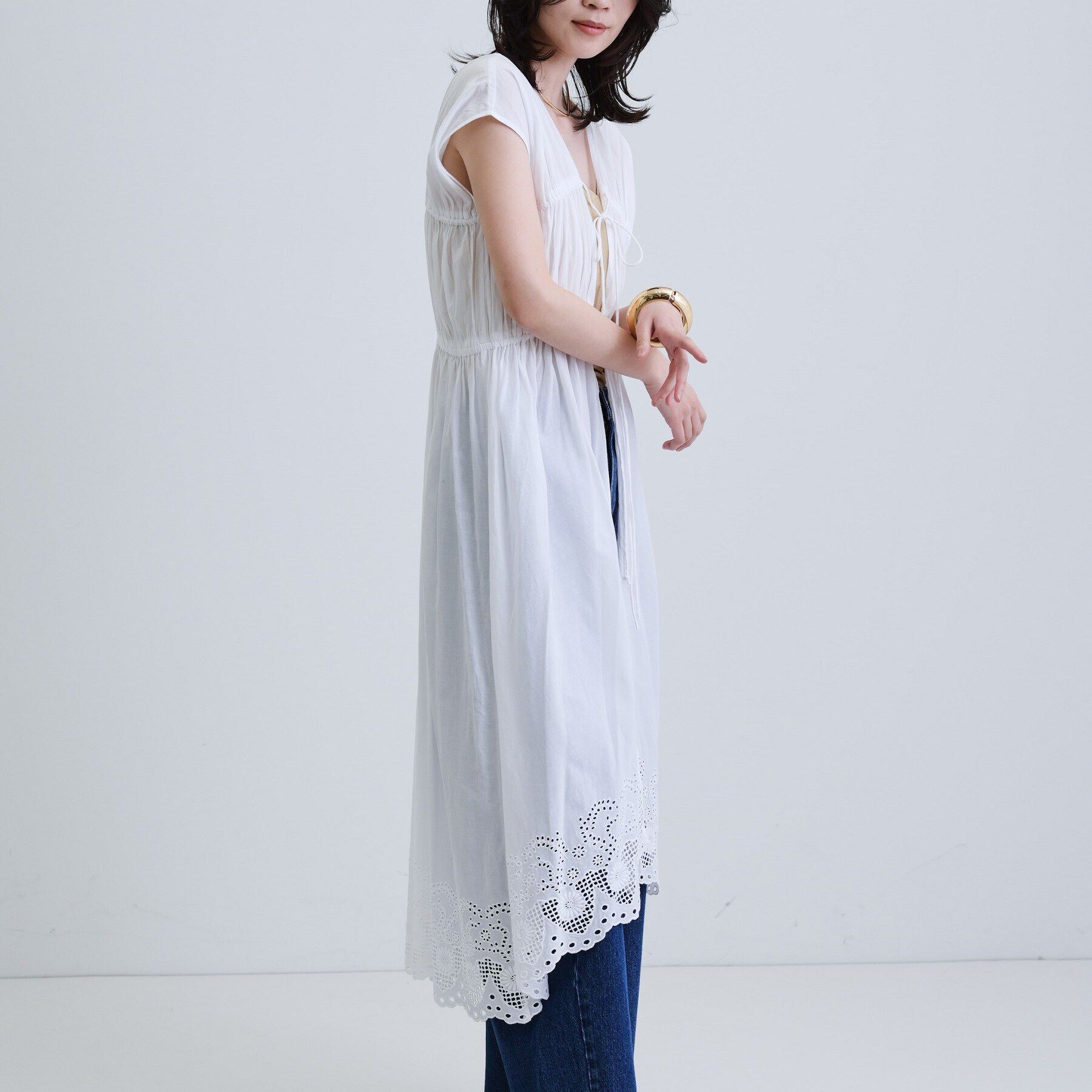 GALLEST「コットンレースワンピース」|ワンピース|