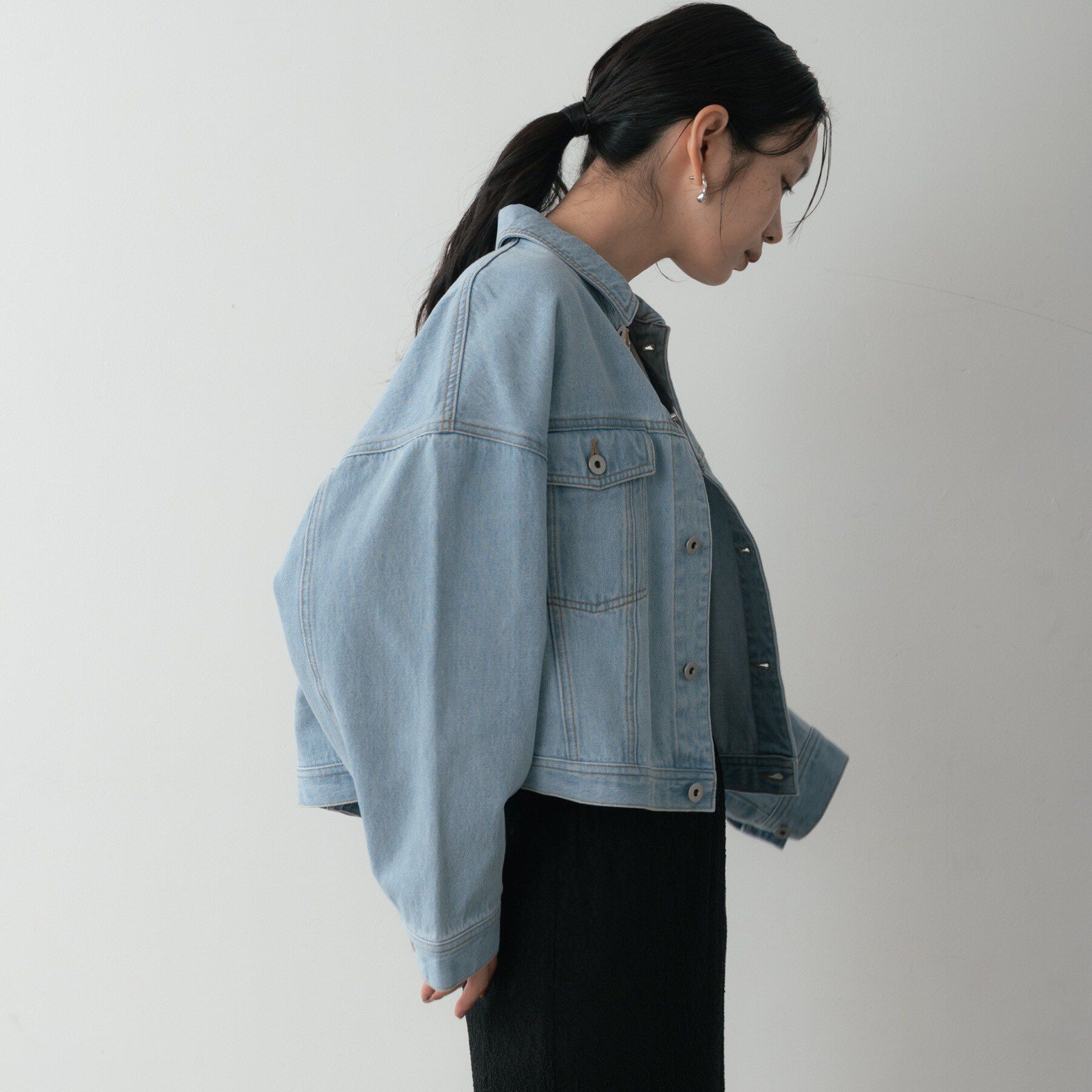 GALLEST「ボックスデニムジャケット」|デニムジャケット|