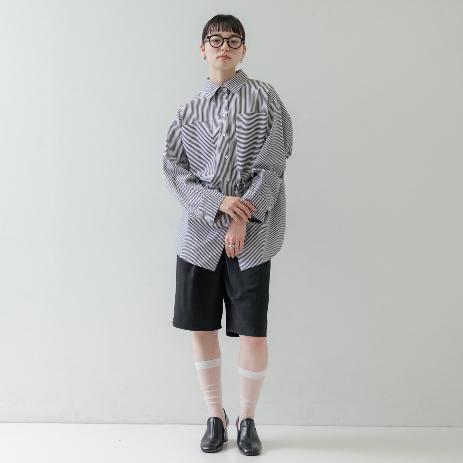 GALLEST「Timeless｜ビッグポケットフォルムシャツ【接触冷感】」|シャツ・ブラウス|