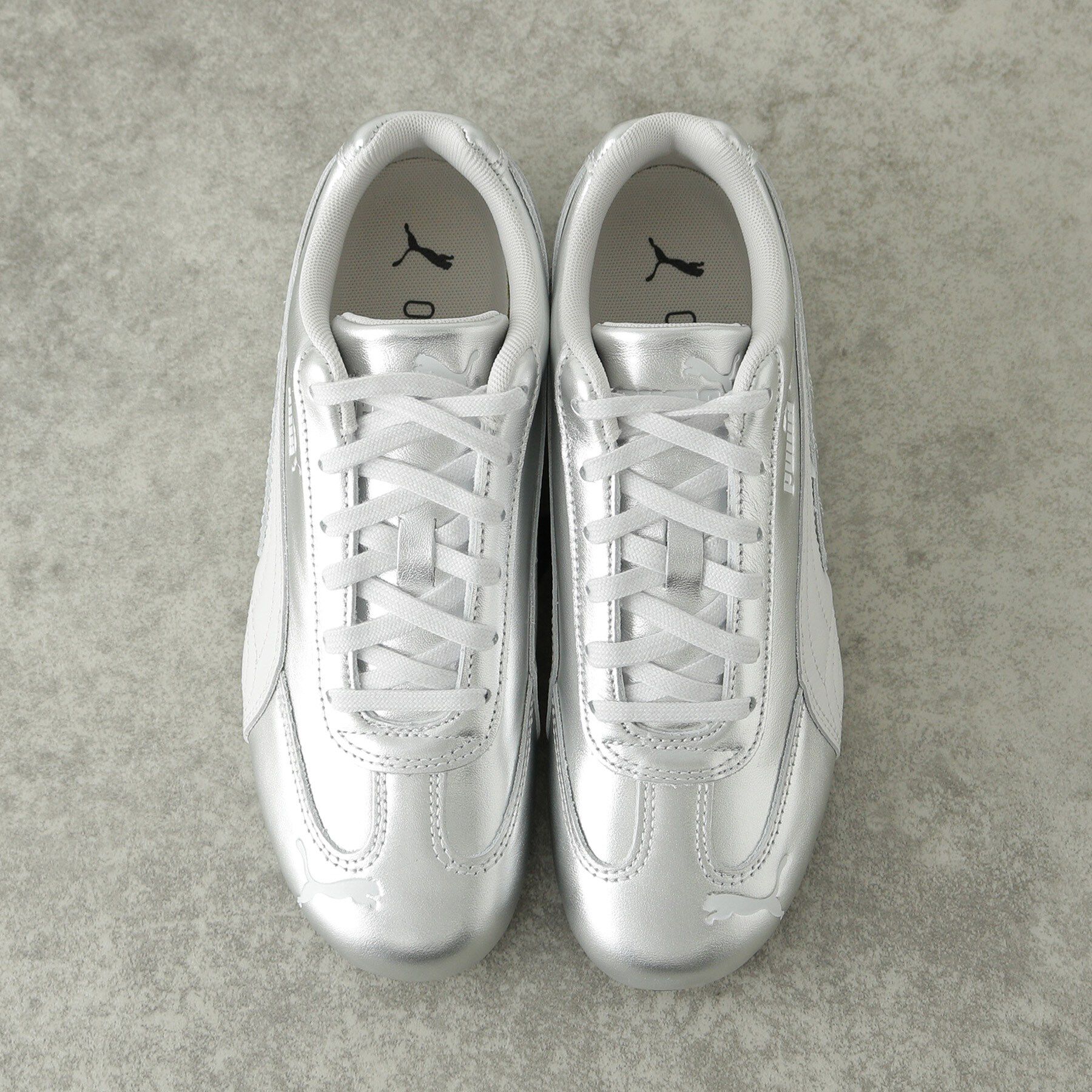 GALLEST「【PUMA】ウィメンズ スピードキャット シルバー スニーカー」|スニーカー|