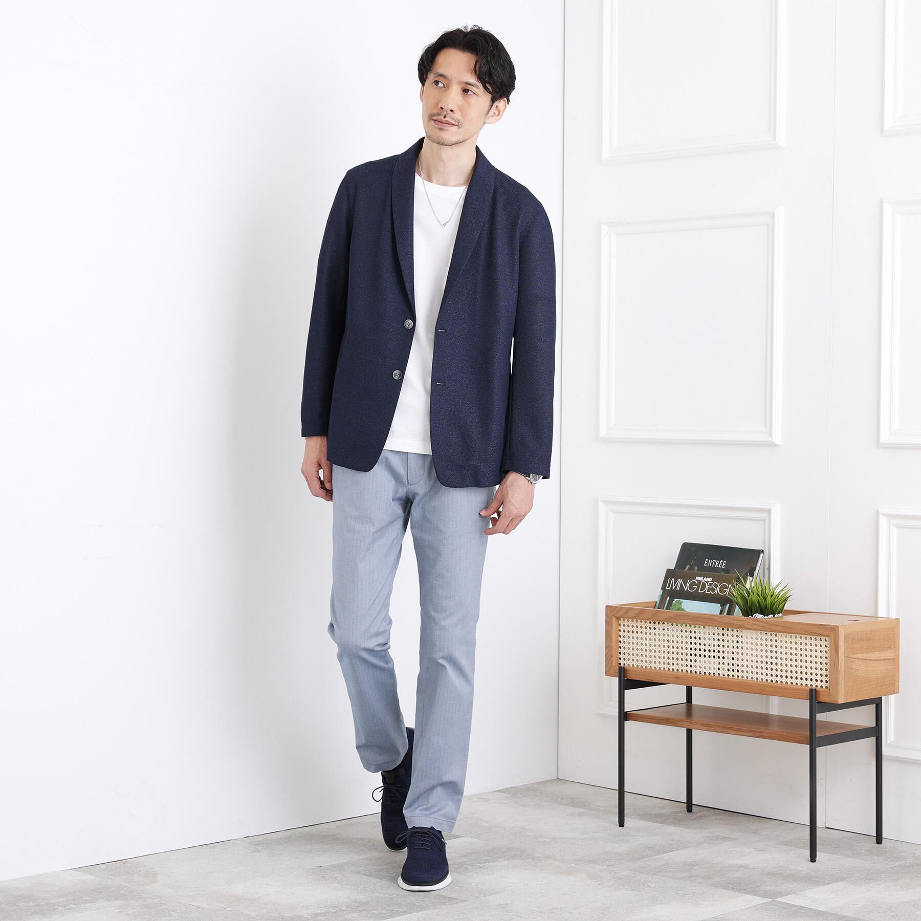 TAKEO KIKUCHI「【全7サイズ&times;8色展開！】トップマルチヘリンボン パンツ」|その他|