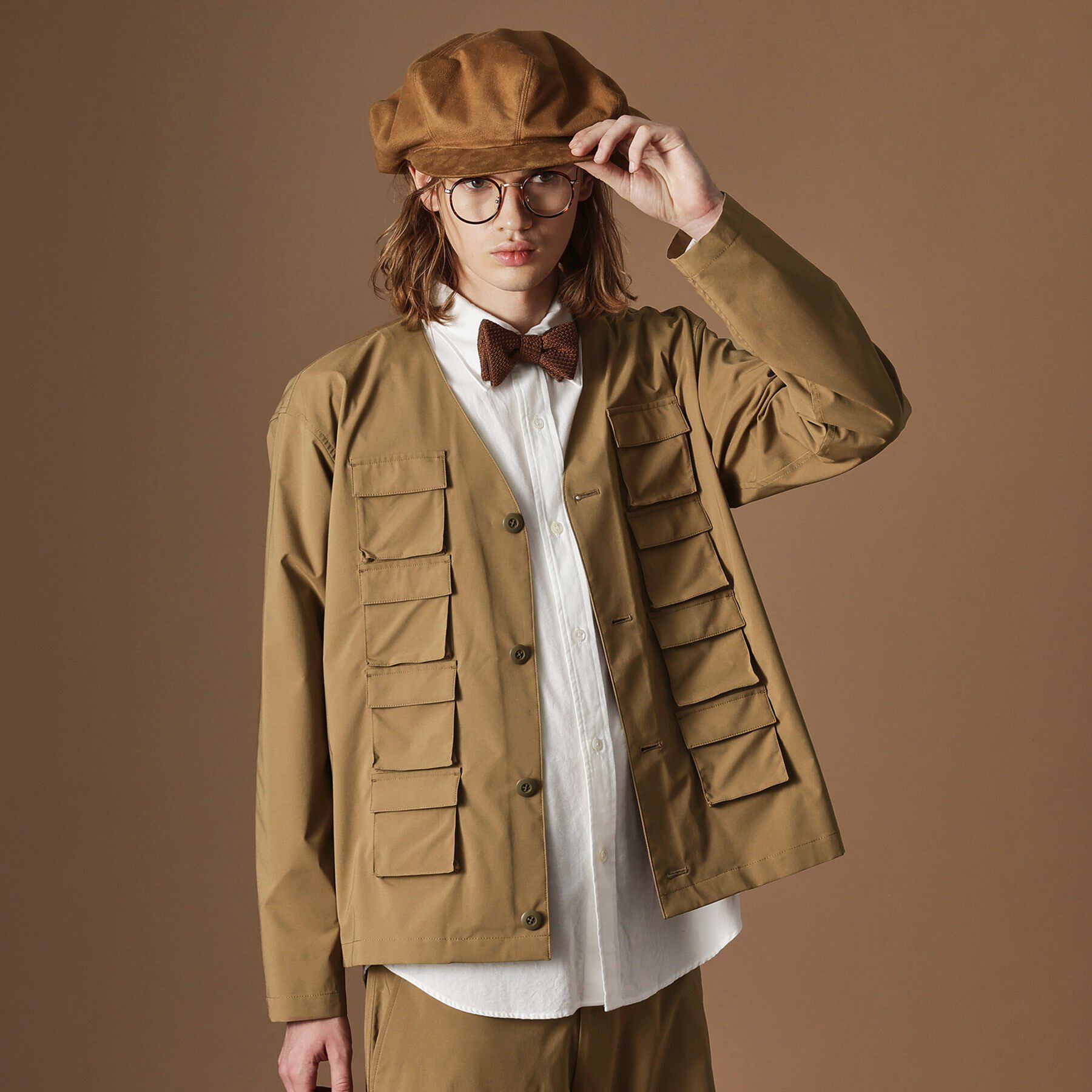 40CARATS&525「エリナシカバーオール」|ブルゾン・スタジャン|