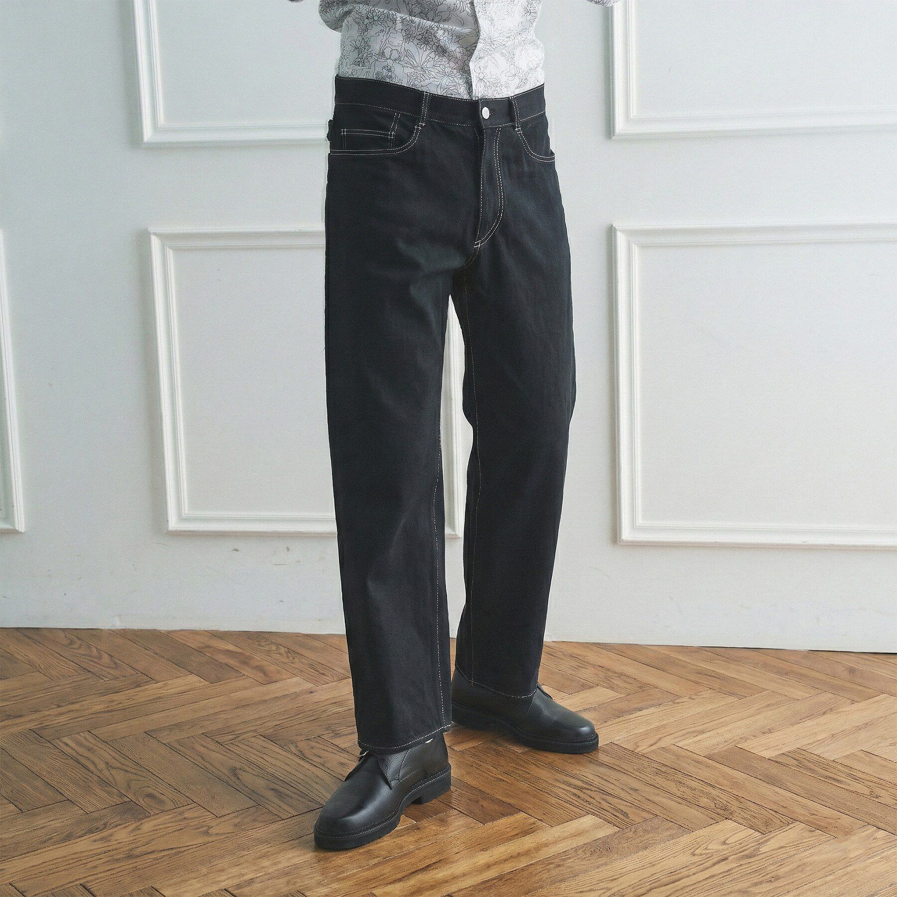 TAKEO KIKUCHI「【BOWLER HAT LABEL】エクスプローラー 11ozカラーデニム」|デニム|