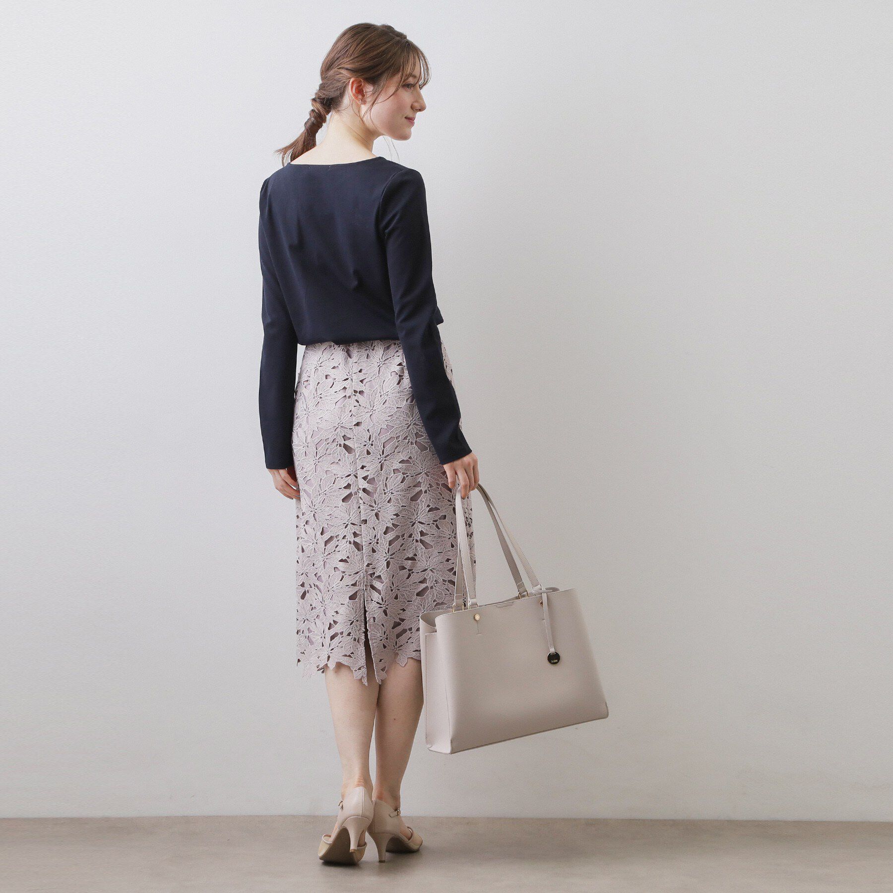 index「アシメラッフルフリルトップス【洗濯機OK】」|Tシャツ・カットソー|