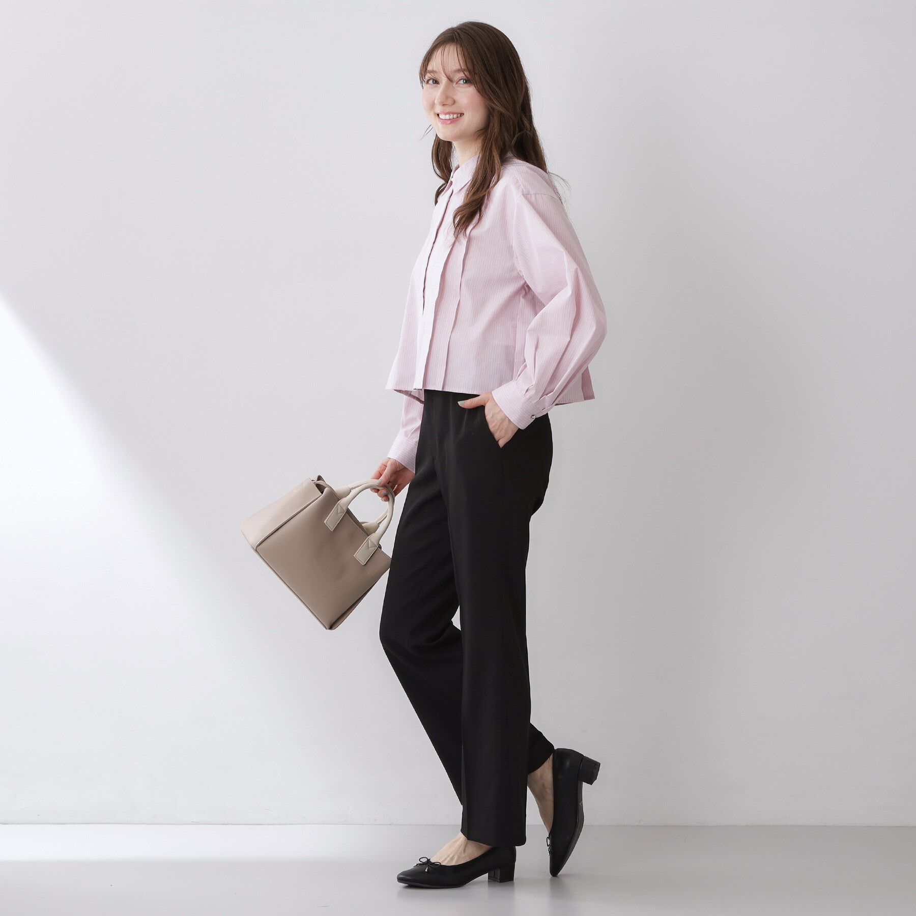 index「ストレッチスリムフレアパンツ【洗濯機OK】」|その他|