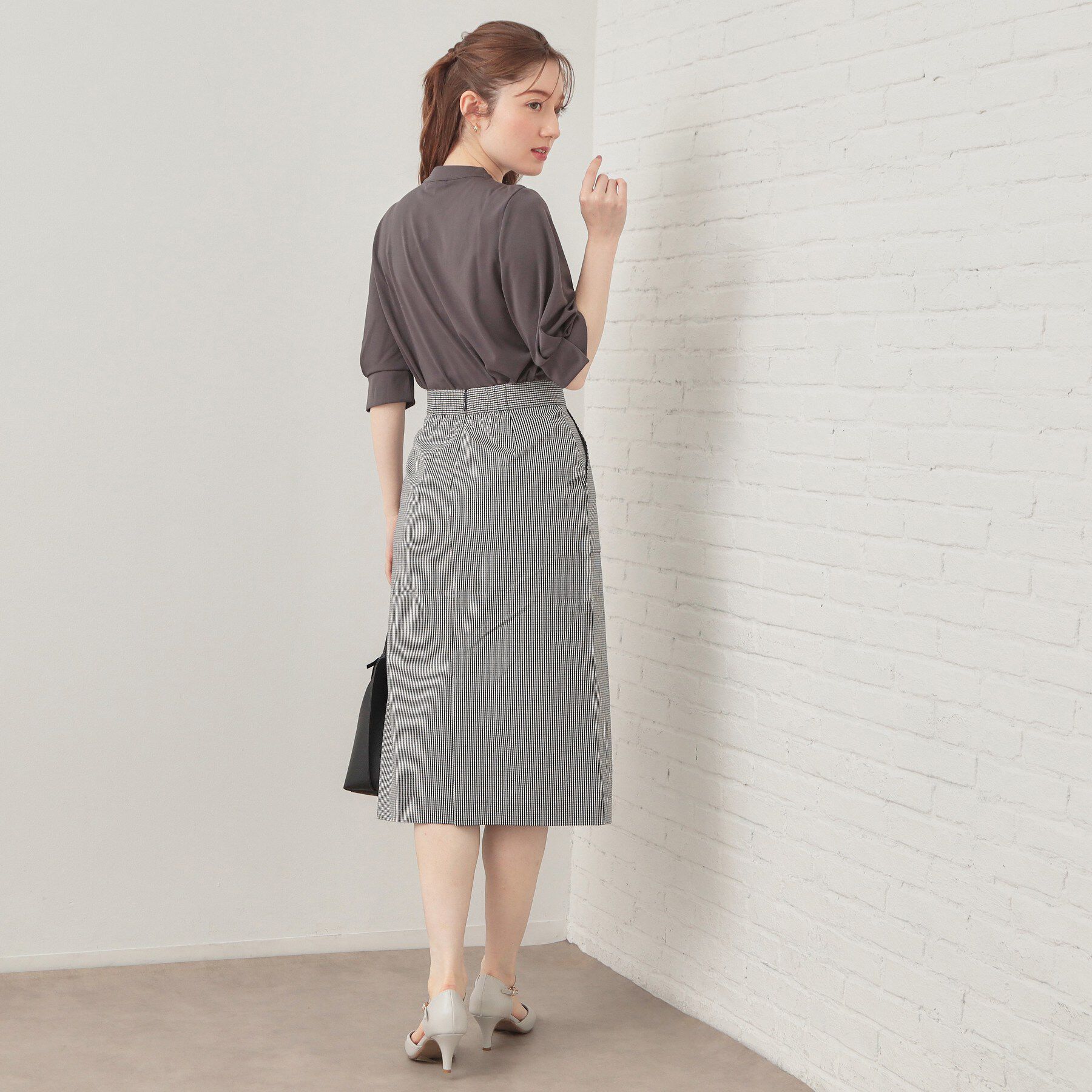 index「ハイストレッチタイトスカート【洗濯機OK】」|スカート|