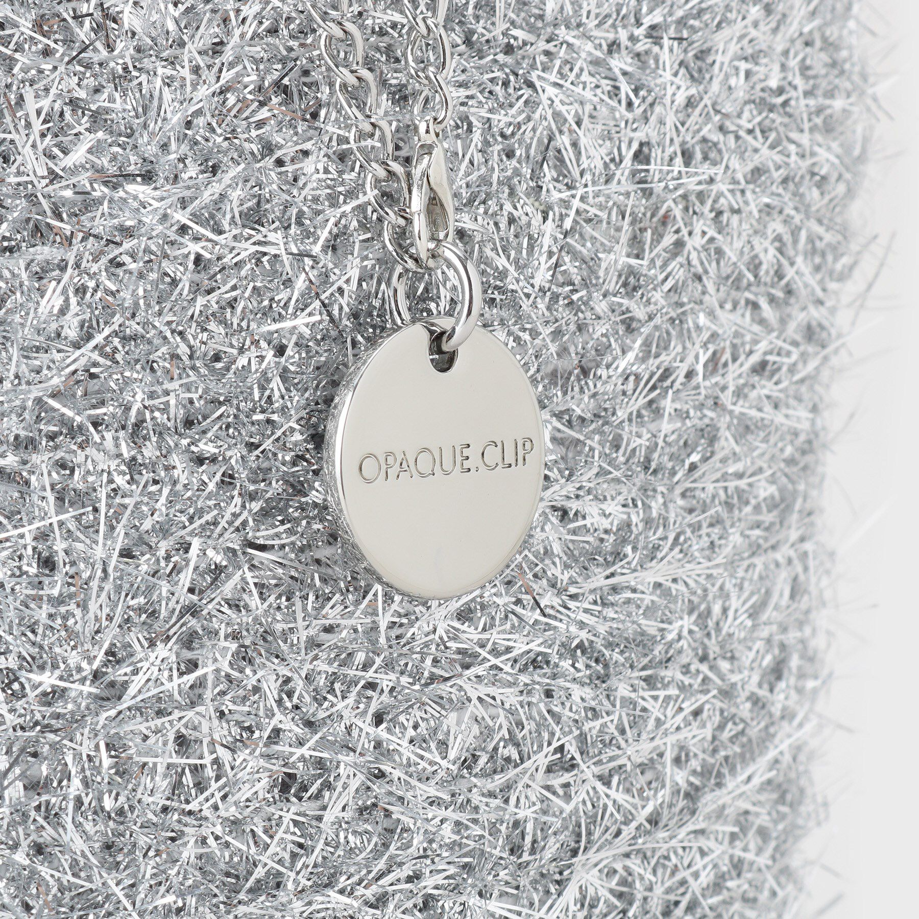 OPAQUE.CLIP「ラメバスケット調ハンドバッグ」|トートバッグ|