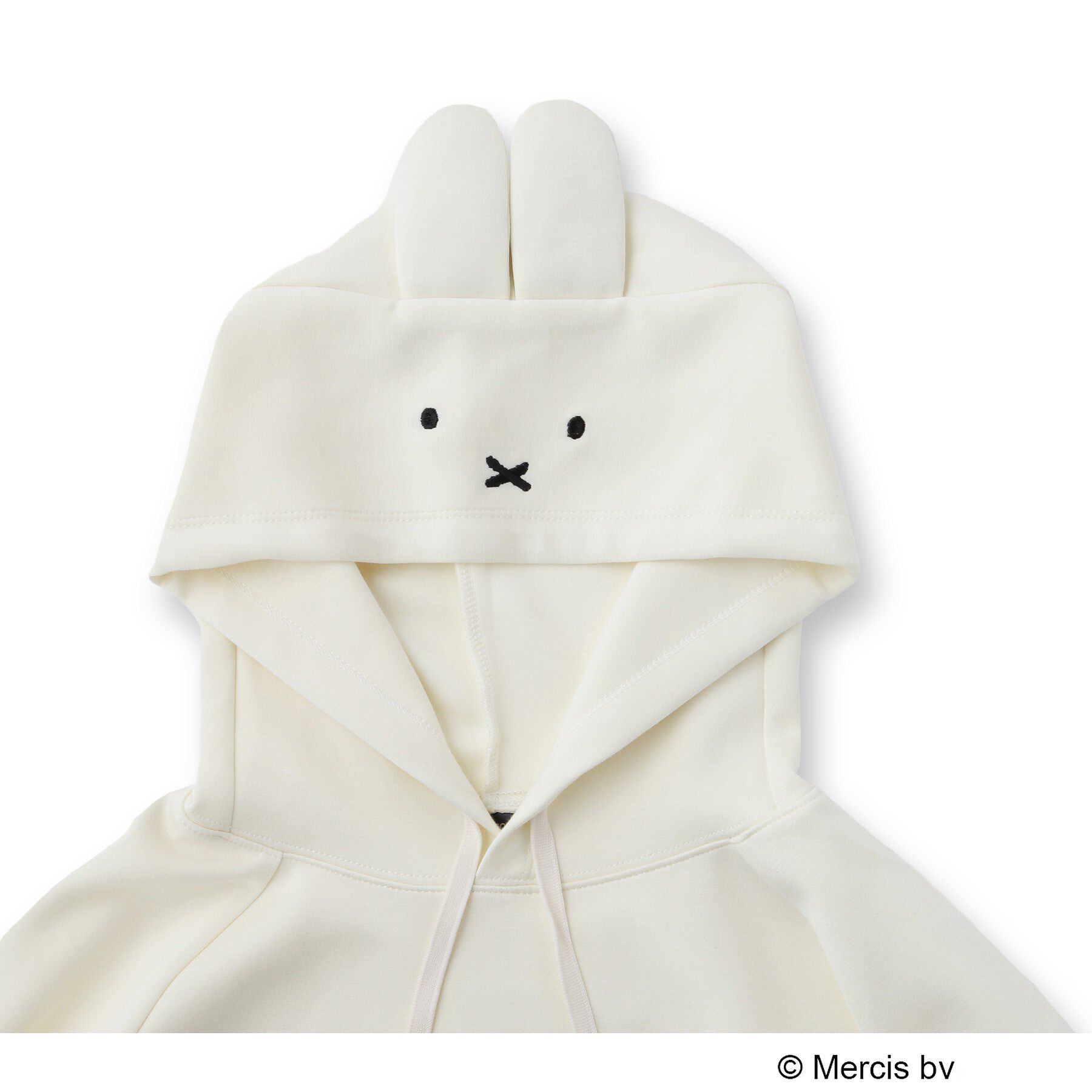 OPAQUE.CLIP「【コラボ】miffy ｘ OPAQUE.CLIP ポイント刺しゅう入りフーディー」|パーカー|