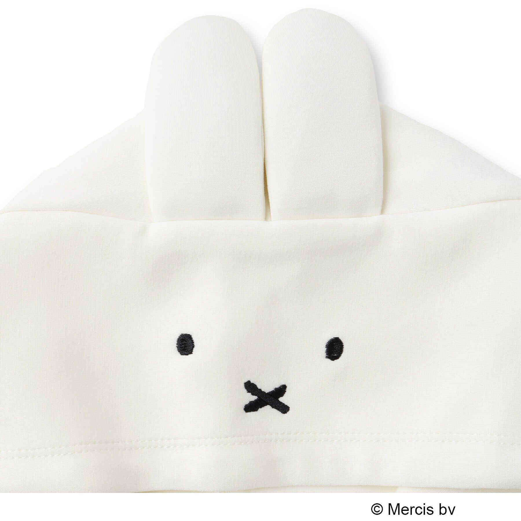 OPAQUE.CLIP「【コラボ】miffy ｘ OPAQUE.CLIP ポイント刺しゅう入りフーディー」|パーカー|