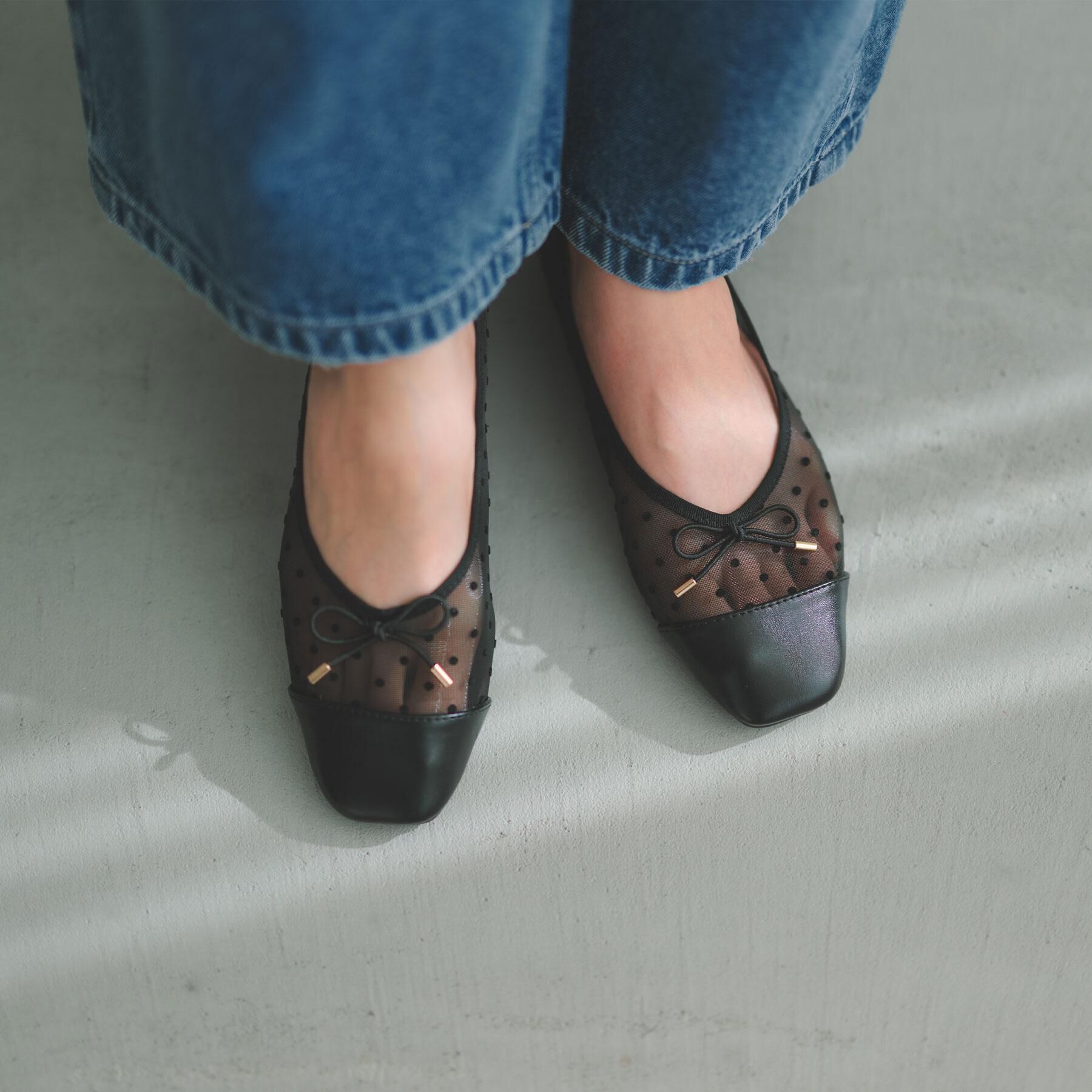 OPAQUE.CLIP「新色追加！【定番】名品フラットバレエシューズ」|パンプス|