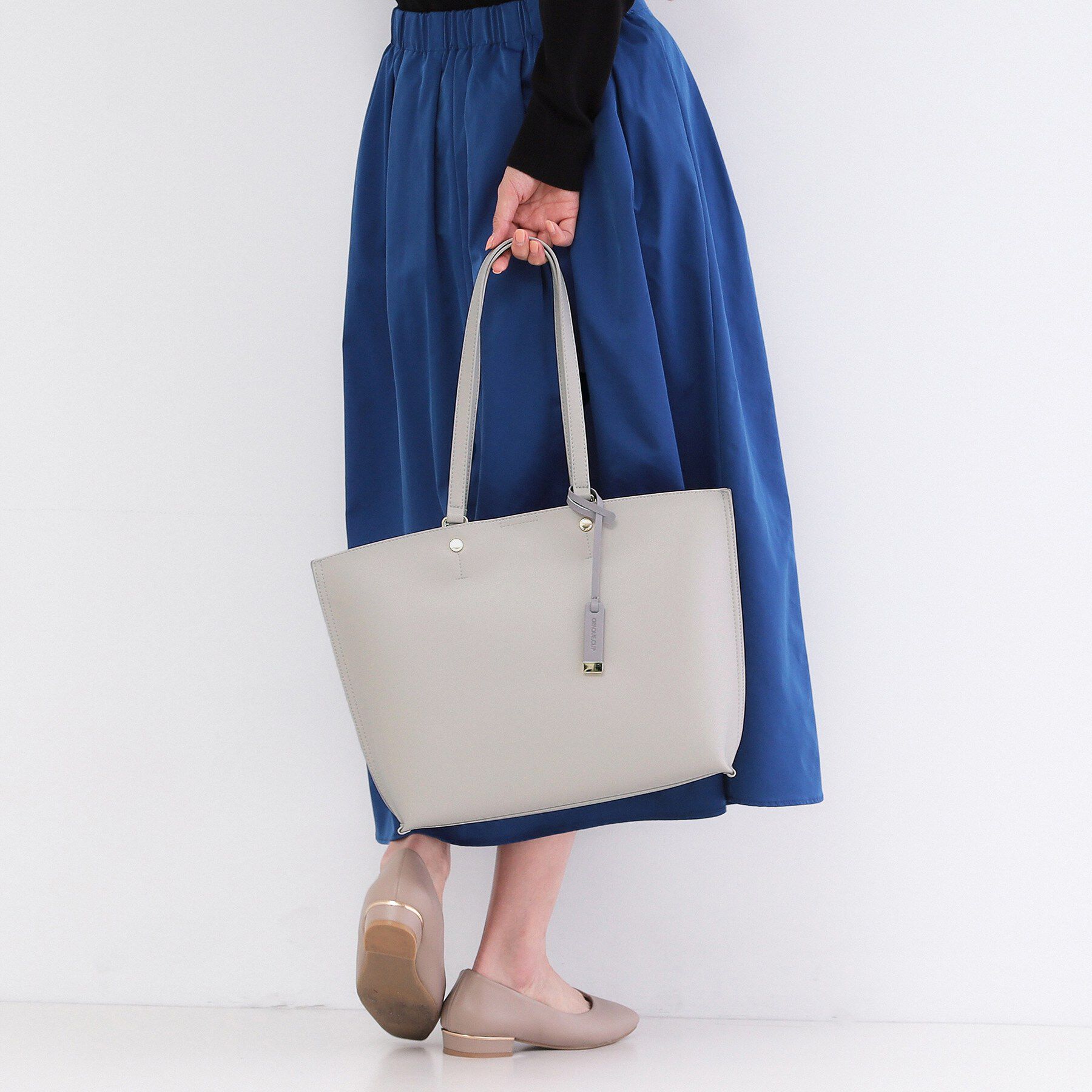 OPAQUE.CLIP「【A4サイズ対応】名品バイカラーA4トート」|トートバッグ|