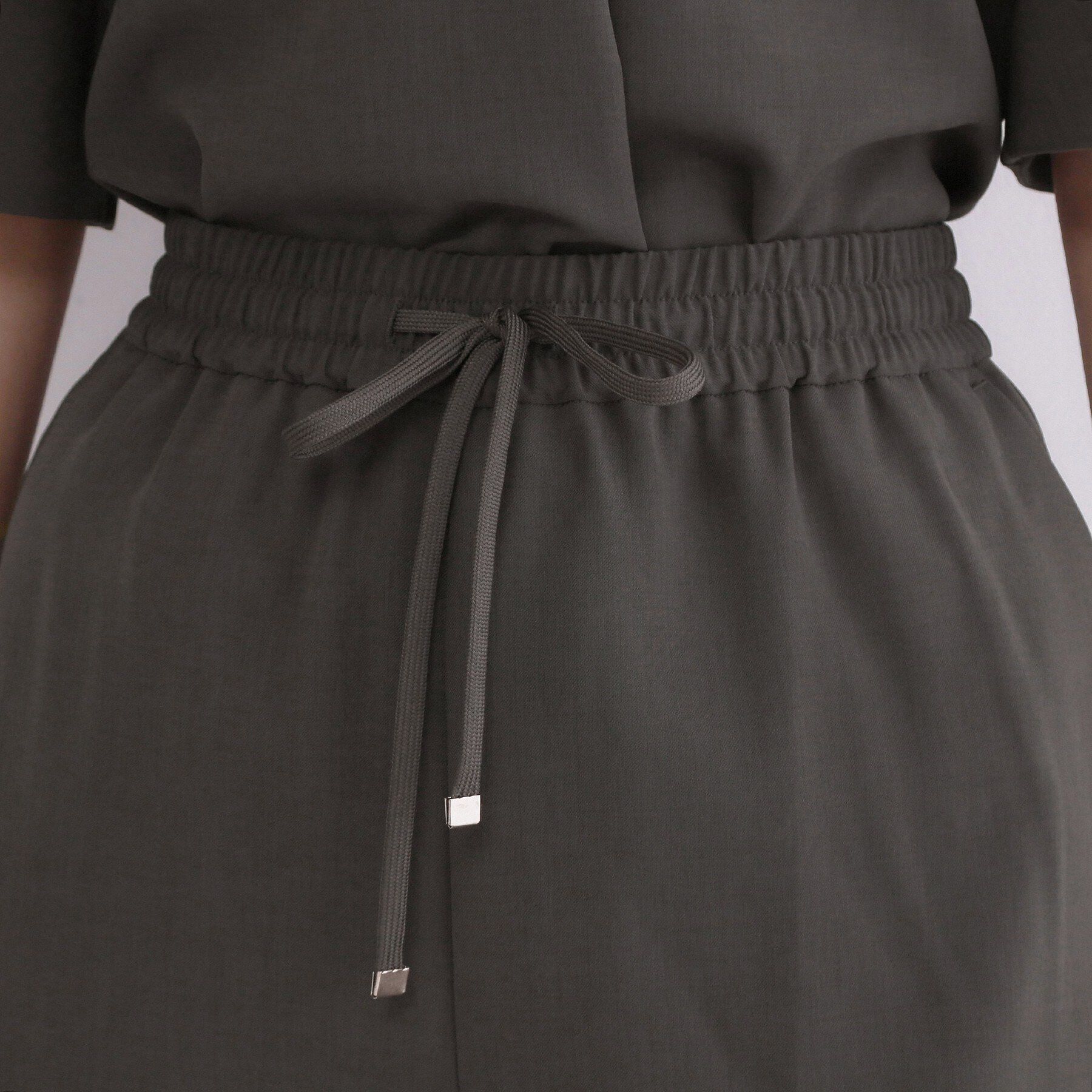 OPAQUE.CLIP「美脚ストレッチイージーテーパードパンツ／セットアップ対応可【洗濯機OK／防シワ加工】《SS～LL/5」|その他|