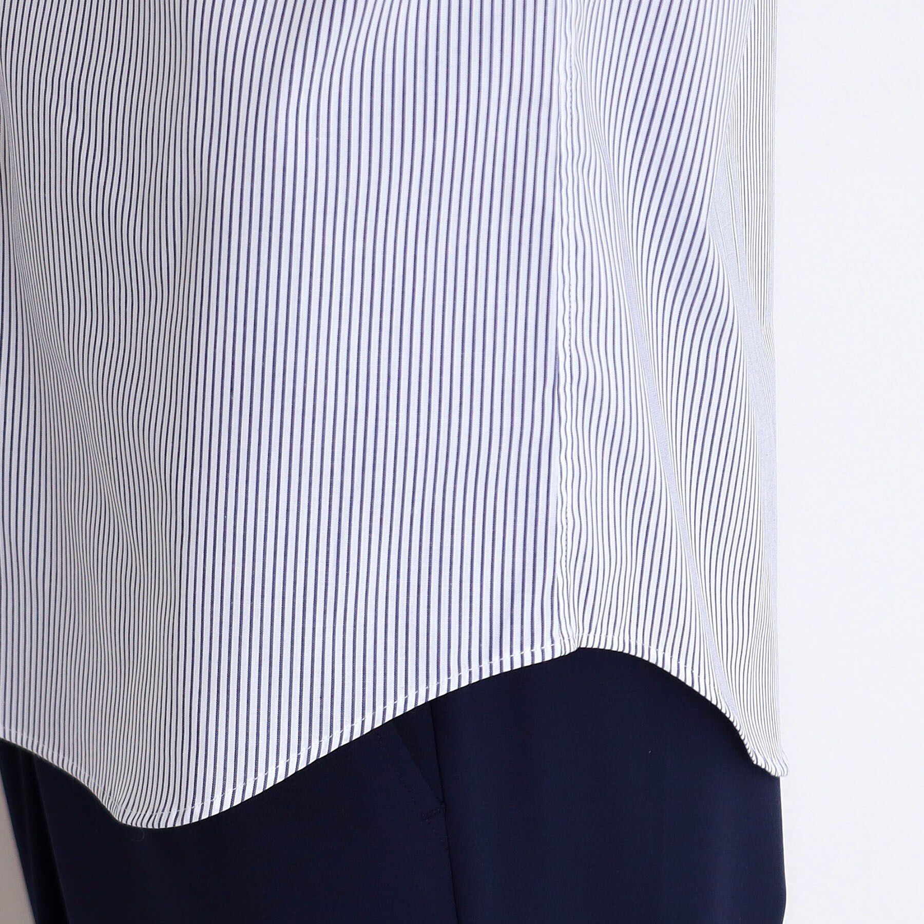 THE SHOP TK「ドレスストライプシャツ【洗濯機OK】」|シャツ・ブラウス|