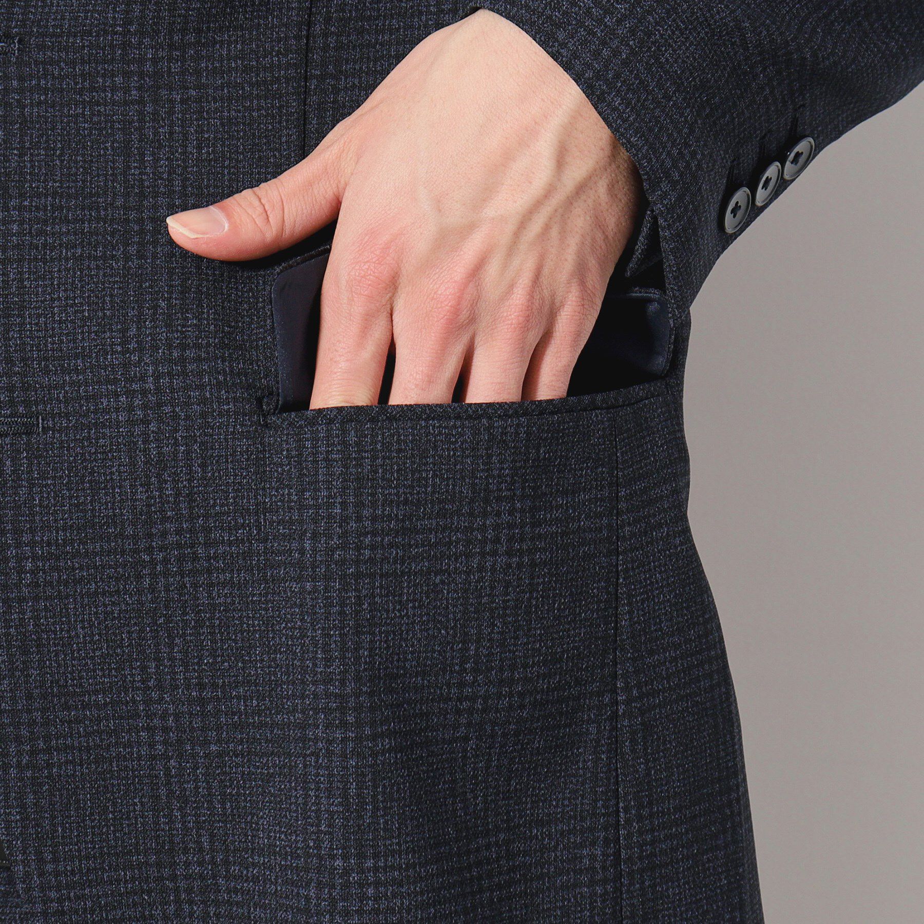 THE SHOP TK「AVANT AIR メッシュジャケット セットアップ可 ／ 洗える ／ ストレッチ ／ シワになりに」|テーラードジャケット|