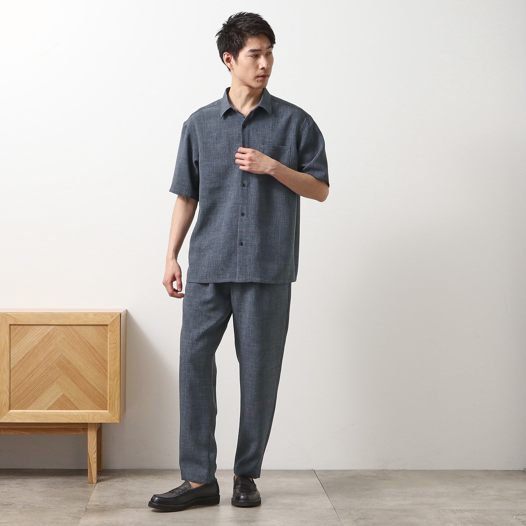 THE SHOP TK「リネンライクイージーパンツ【セットアップ可】」|その他|