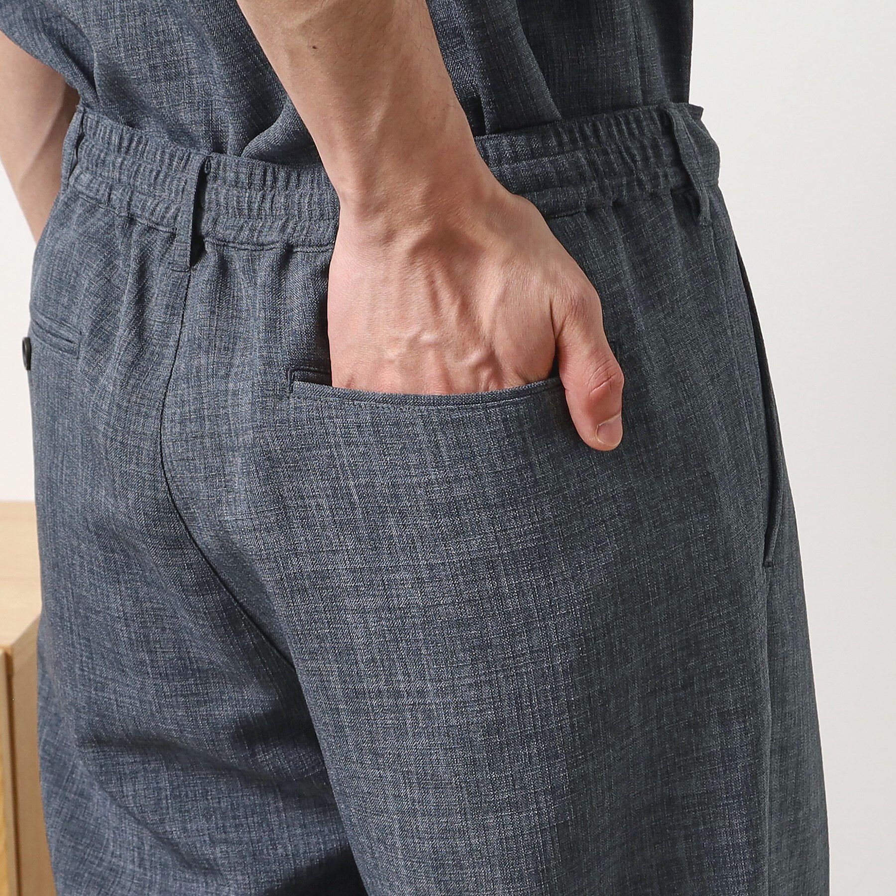 THE SHOP TK「リネンライクイージーパンツ【セットアップ可】」|その他|