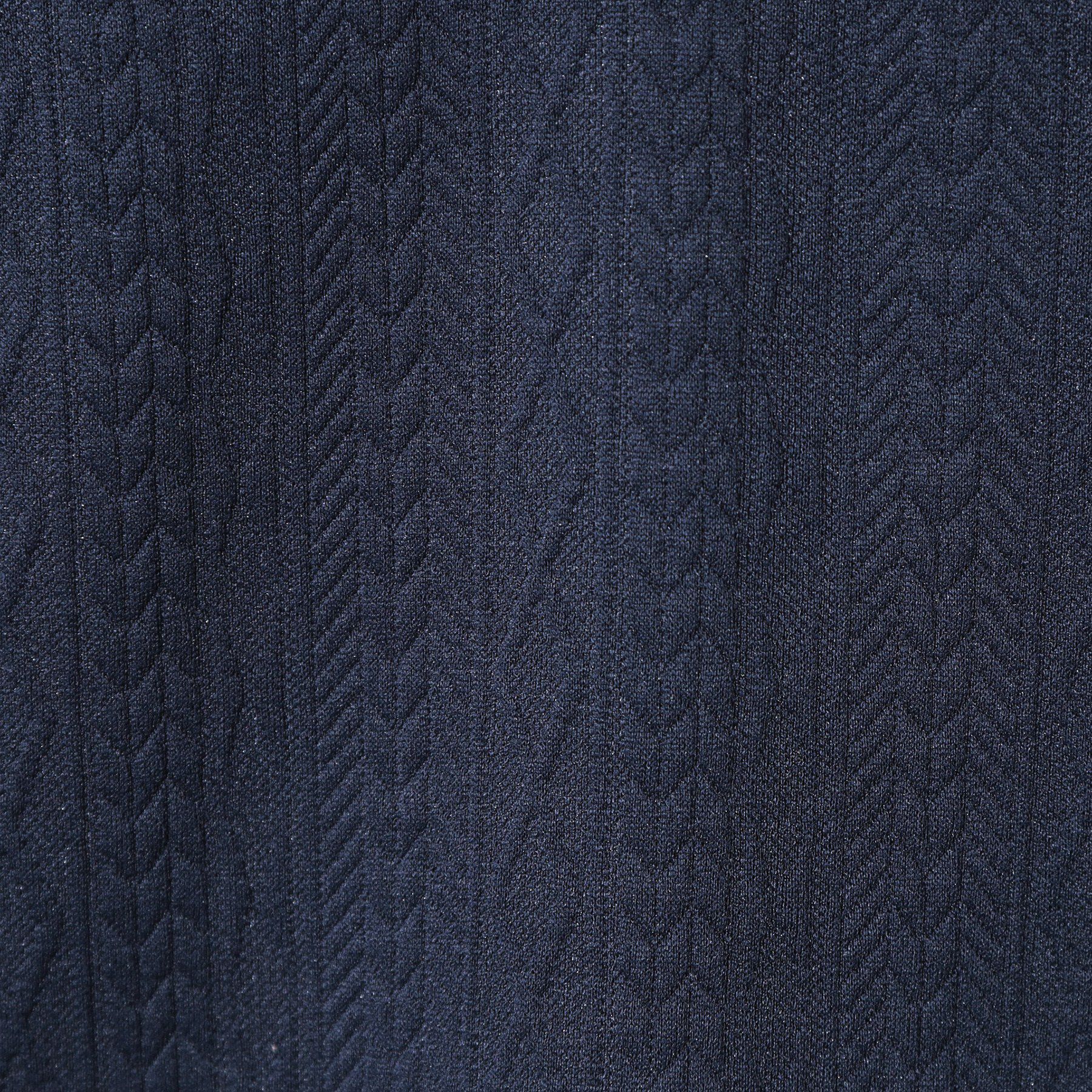 THE SHOP TK「【シンプルすぎない大人の表情】ケーブルフクレポロシャツ 吸水速乾/UVケア/洗濯機OK」|ポロシャツ|