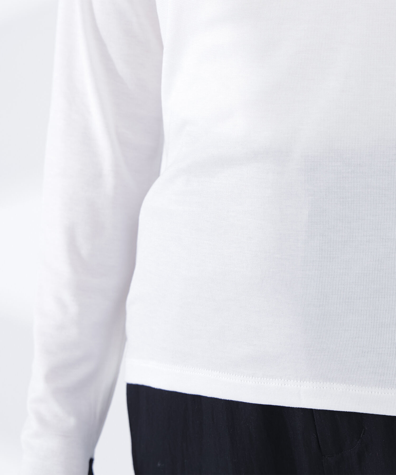  「バイカラーバックシャンカットソー」|Tシャツ・カットソー|