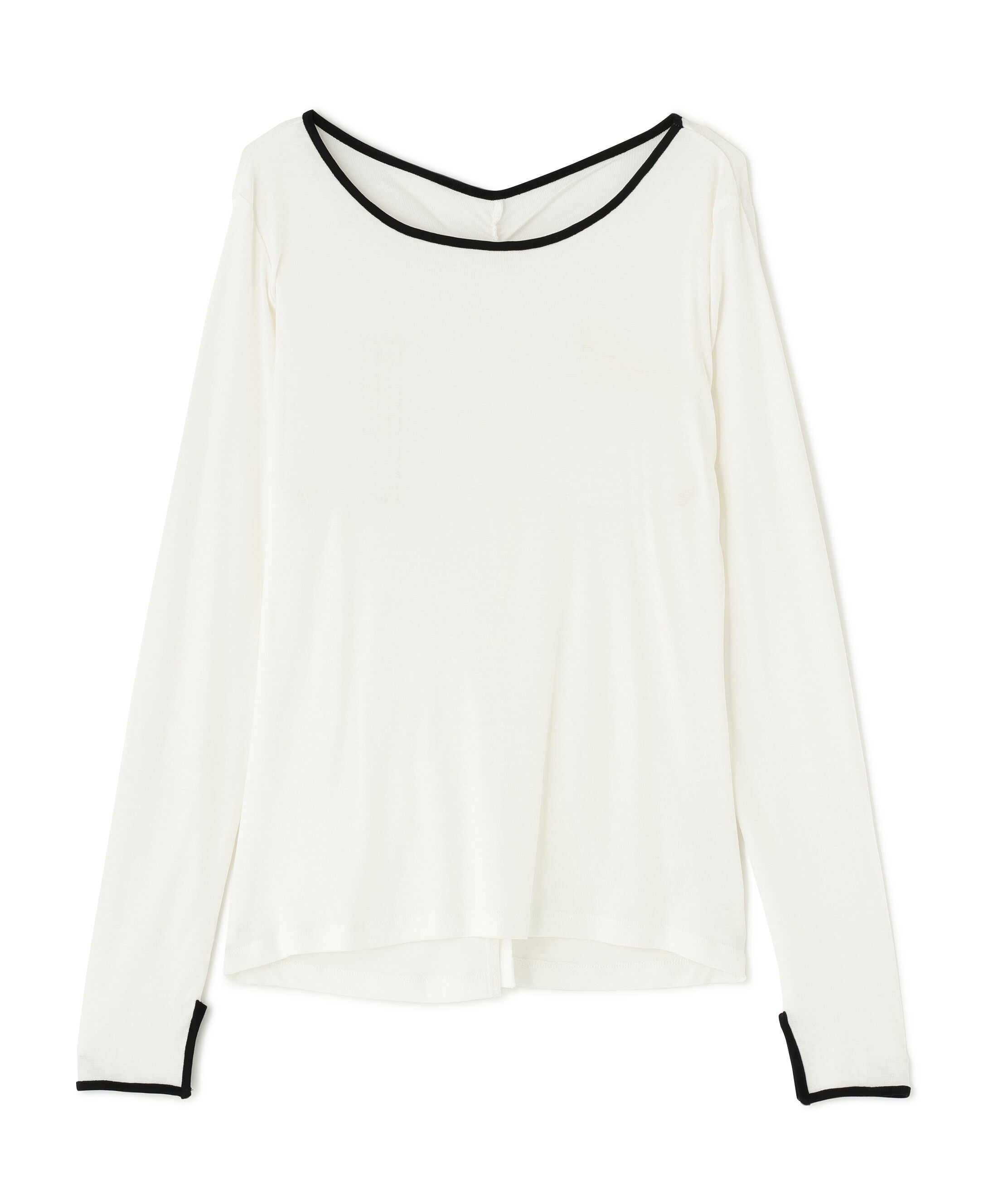  「バイカラーバックシャンカットソー」|Tシャツ・カットソー|