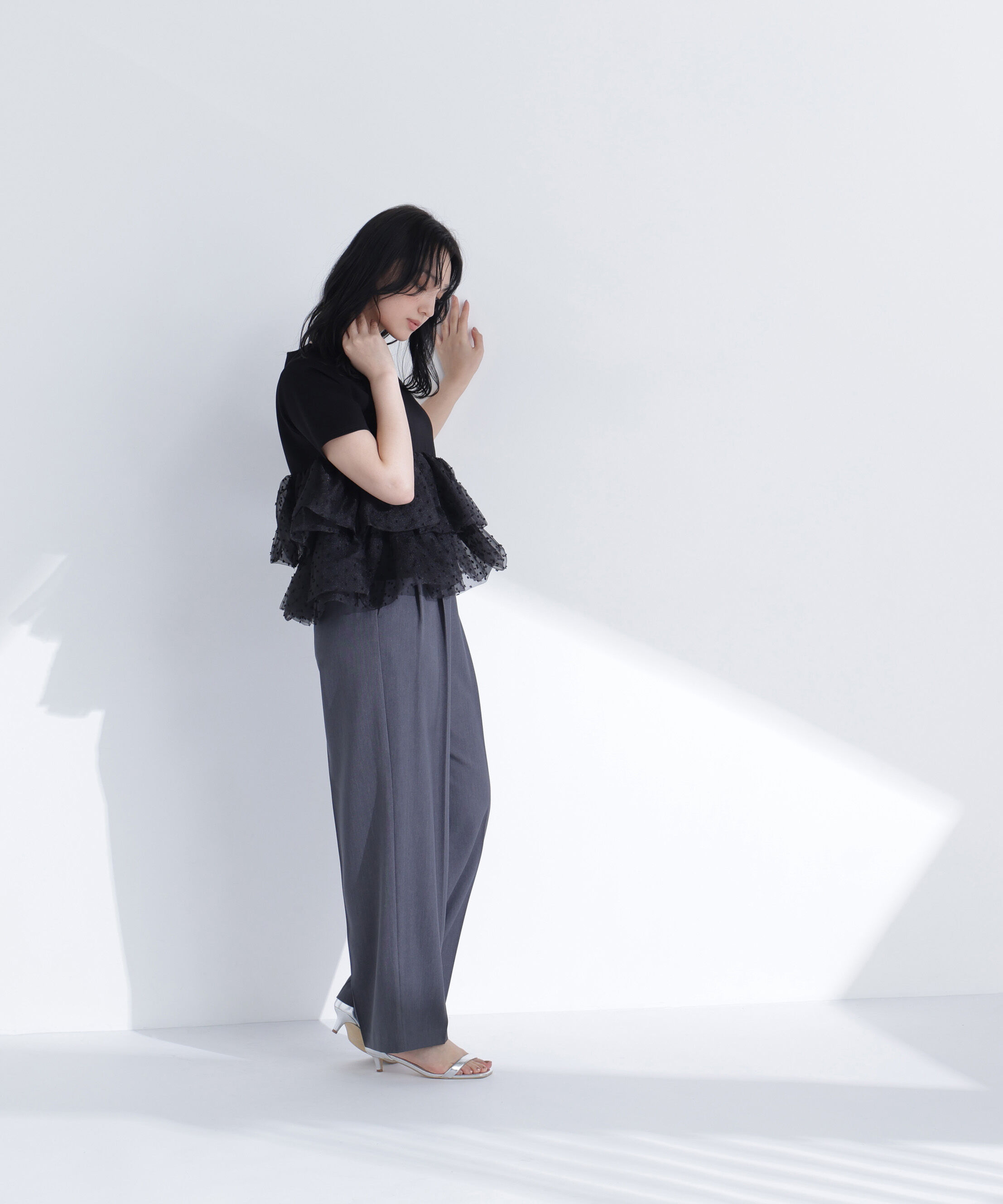  「カットドビーティアードカットソー」|Tシャツ・カットソー|