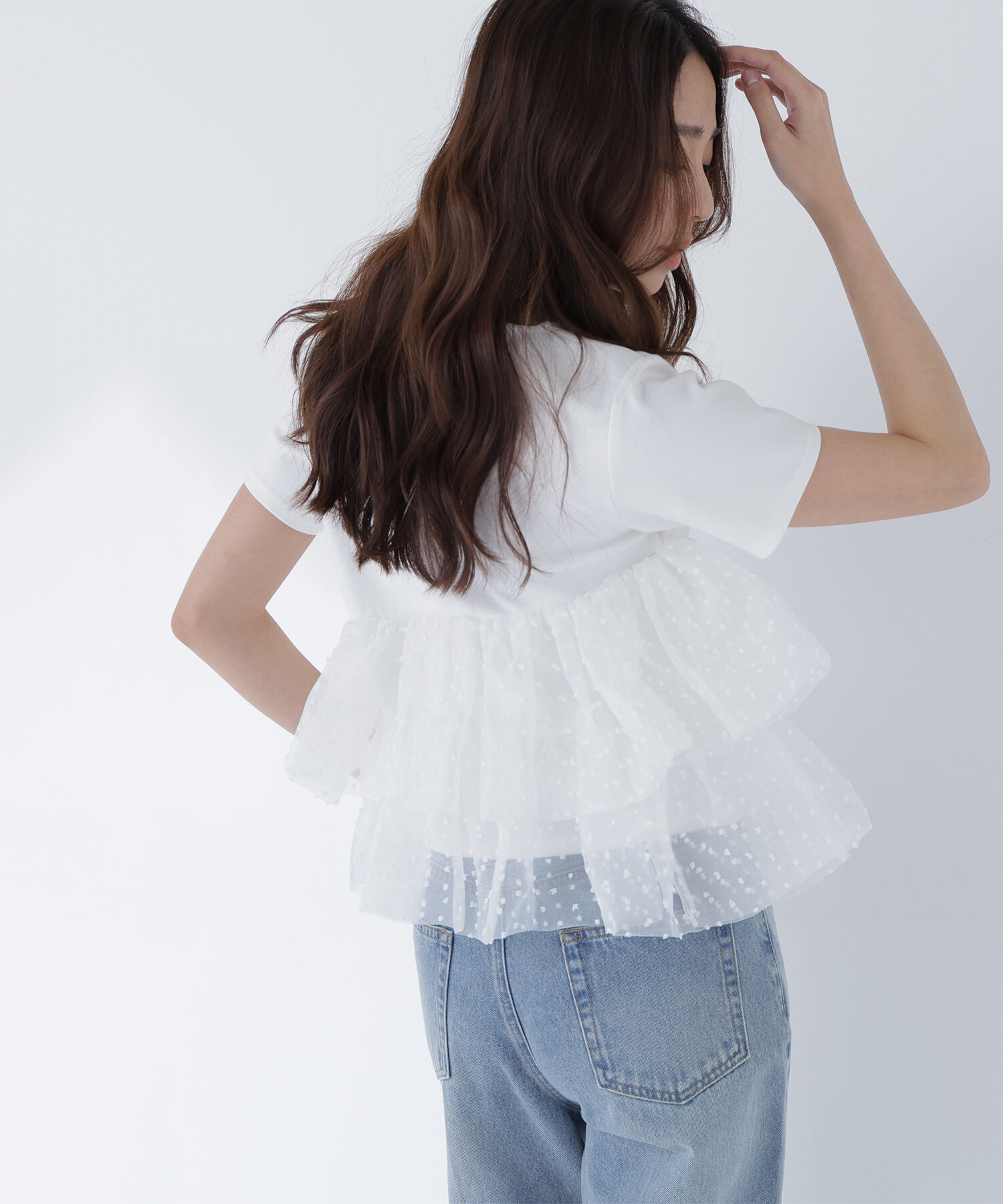  「カットドビーティアードカットソー」|Tシャツ・カットソー|