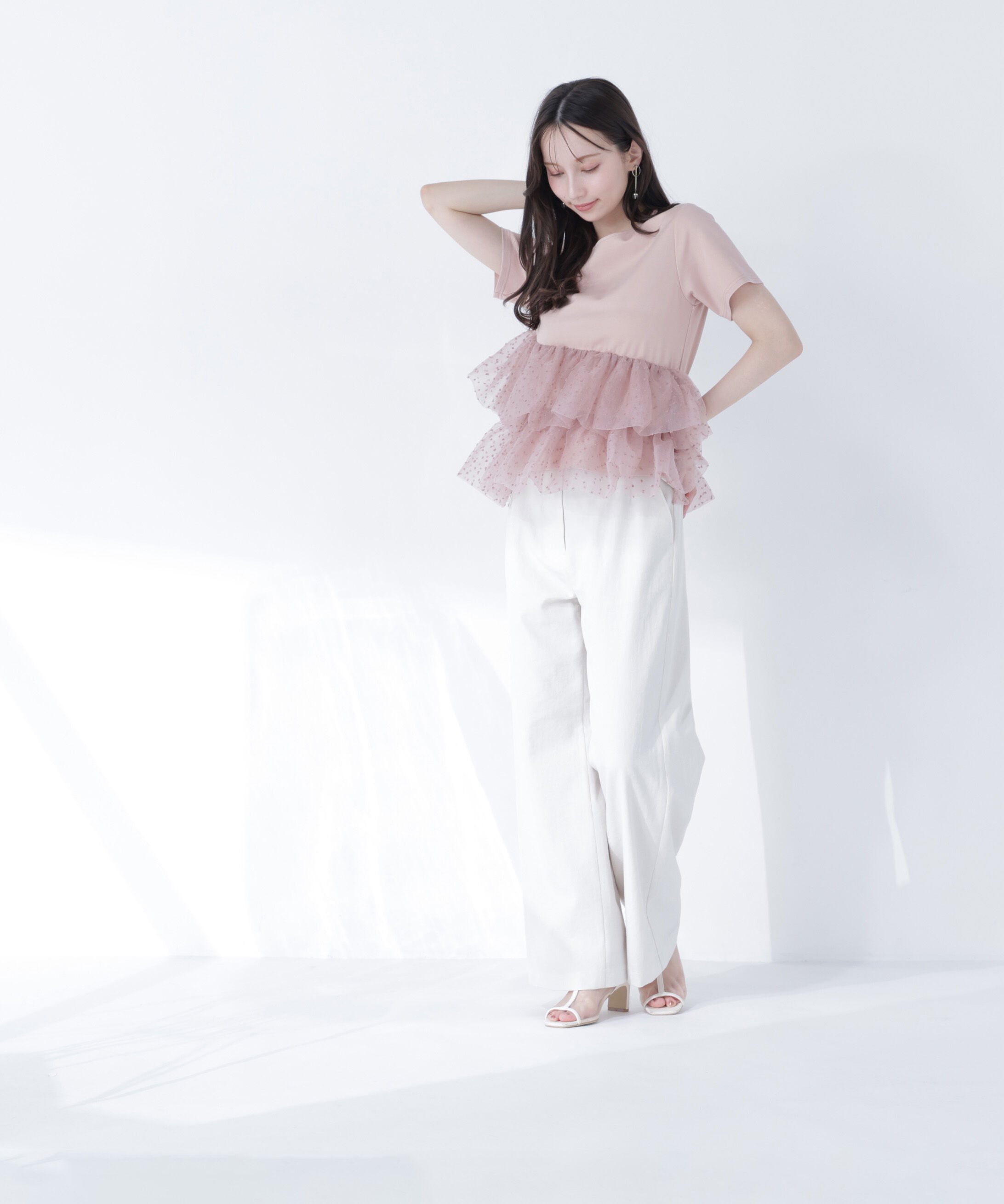  「カットドビーティアードカットソー」|Tシャツ・カットソー|