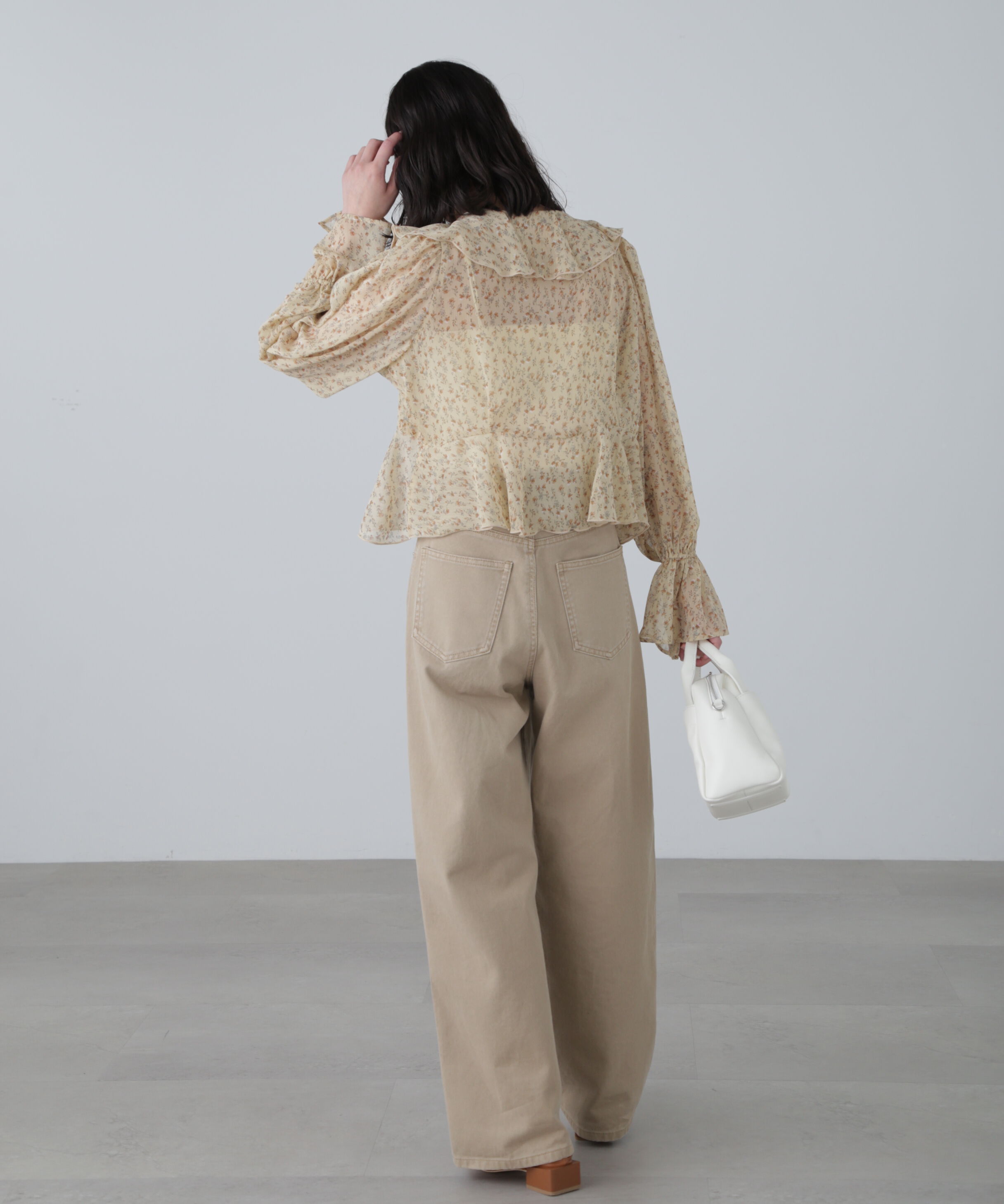  「ワイドストレートカラーパンツ」|その他|