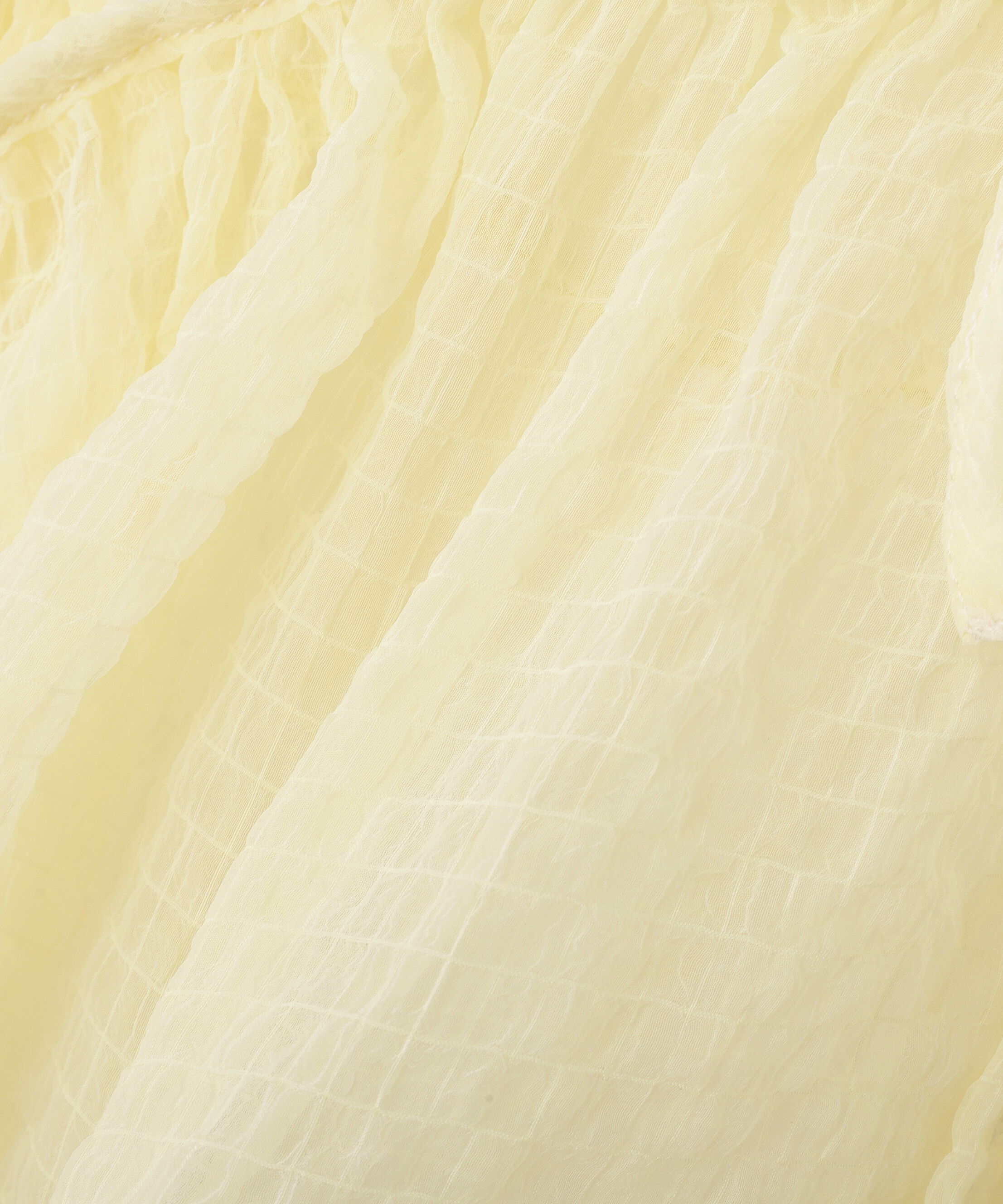  「シアーチェックギャザーリボン開きブラウス」|シャツ・ブラウス|