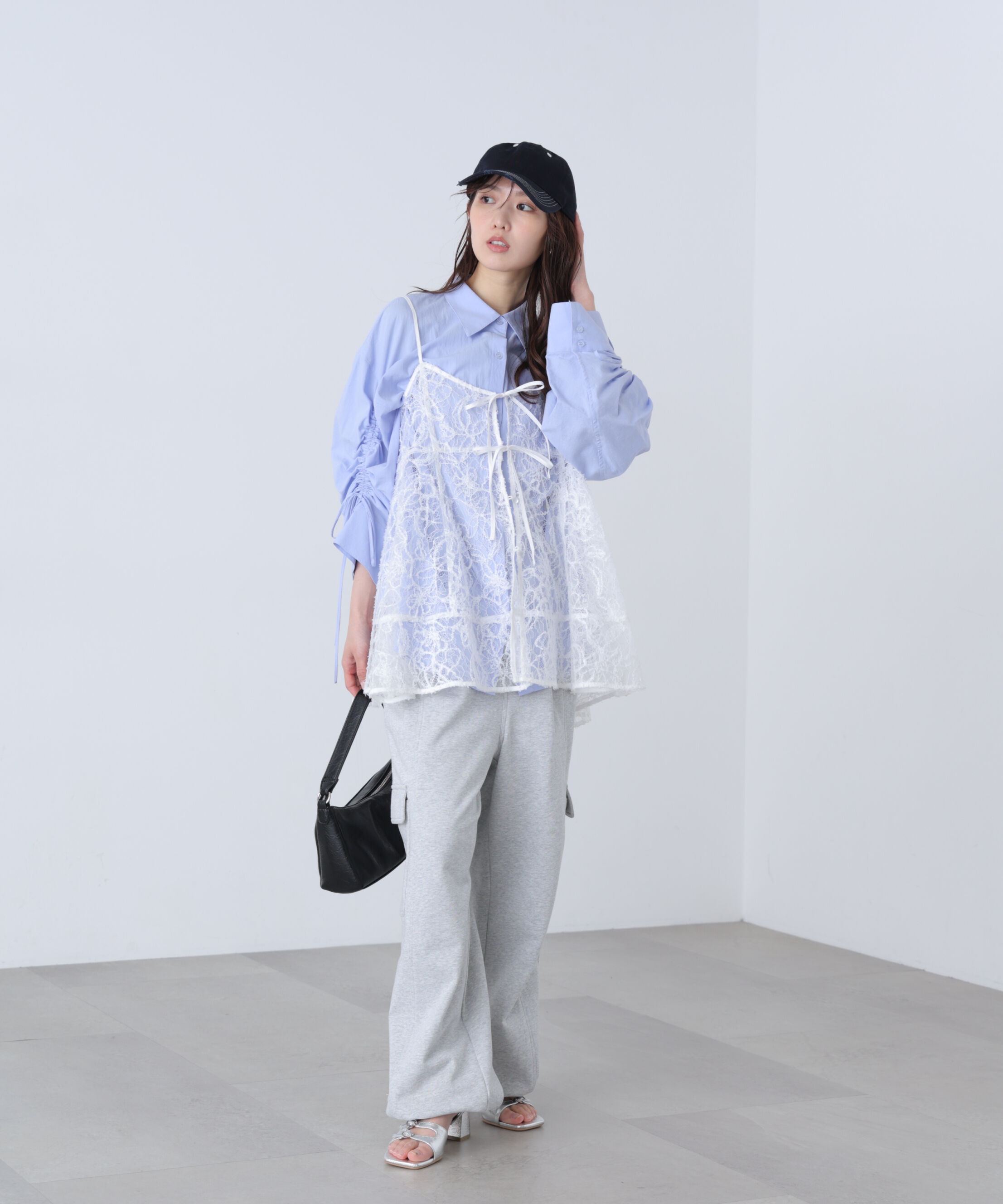  「レースキャミチュニック」|シャツ・ブラウス|