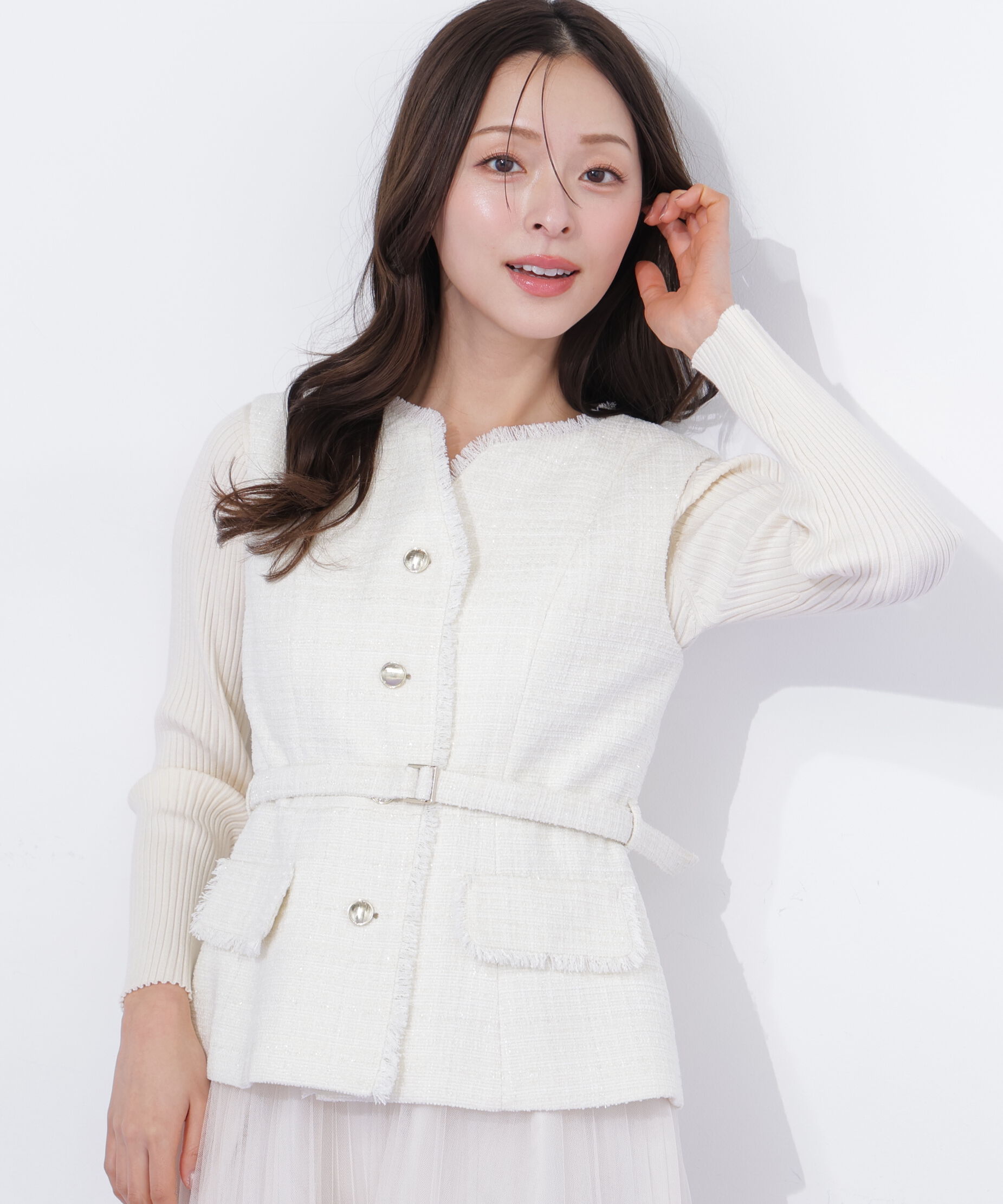  「ベルト付きツィードジレ」|その他|