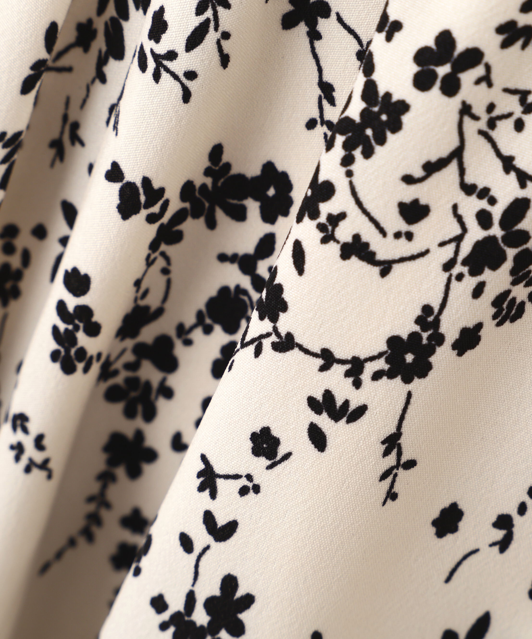 PROPORTION BODY DRESSING「フロントリボン花柄ドッキングワンピース　26SS」|ワンピース|