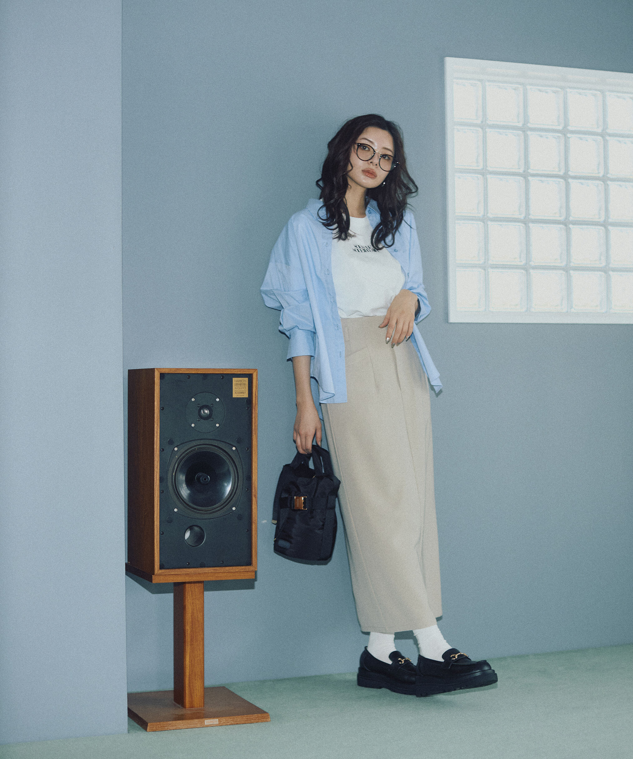 PROPORTION BODY DRESSING「〈a/mie〉ベーシックナロースカート　26SS」|スカート|