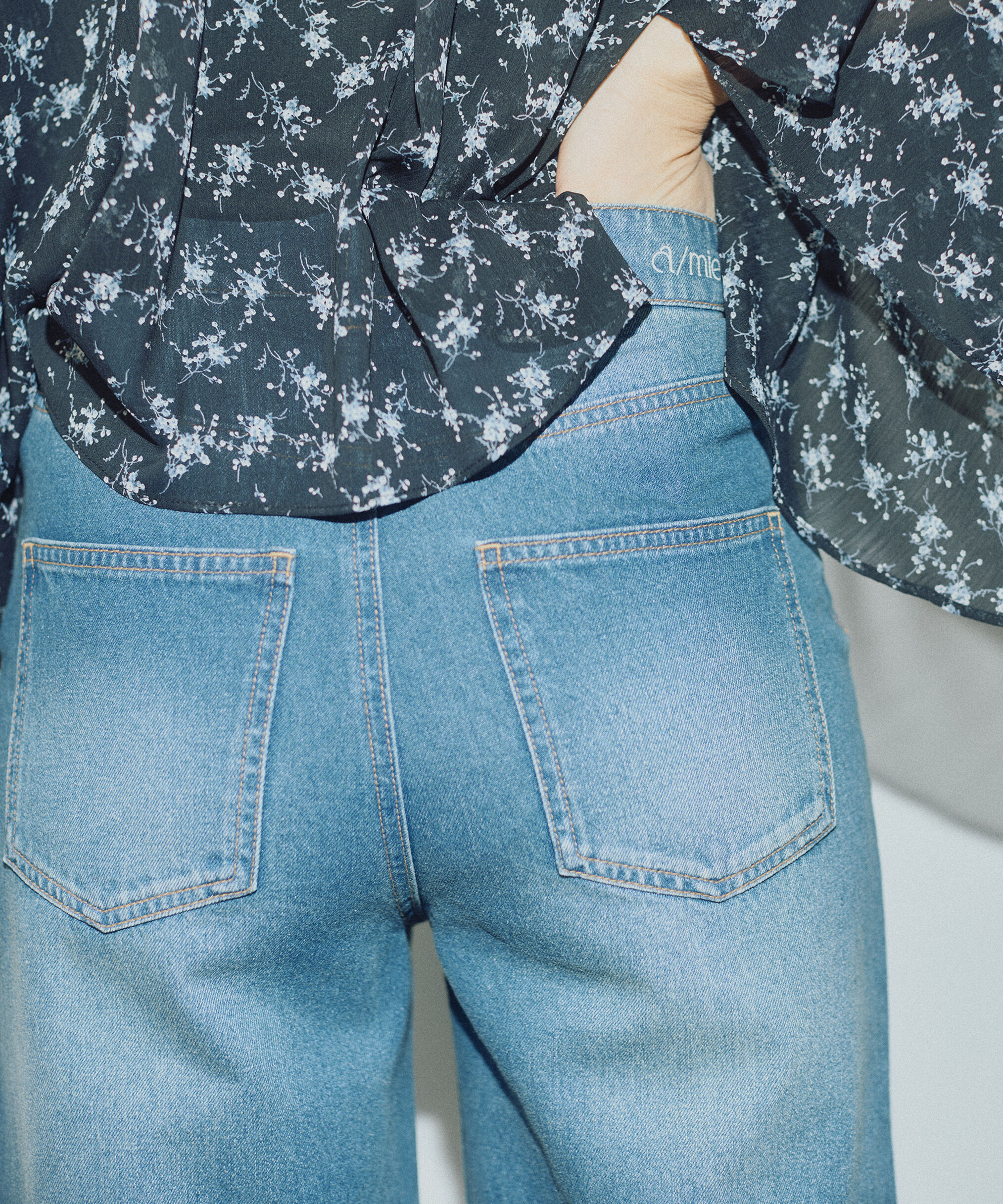 PROPORTION BODY DRESSING「〈a/mie〉ワイドデニムパンツ　26SS」|その他|