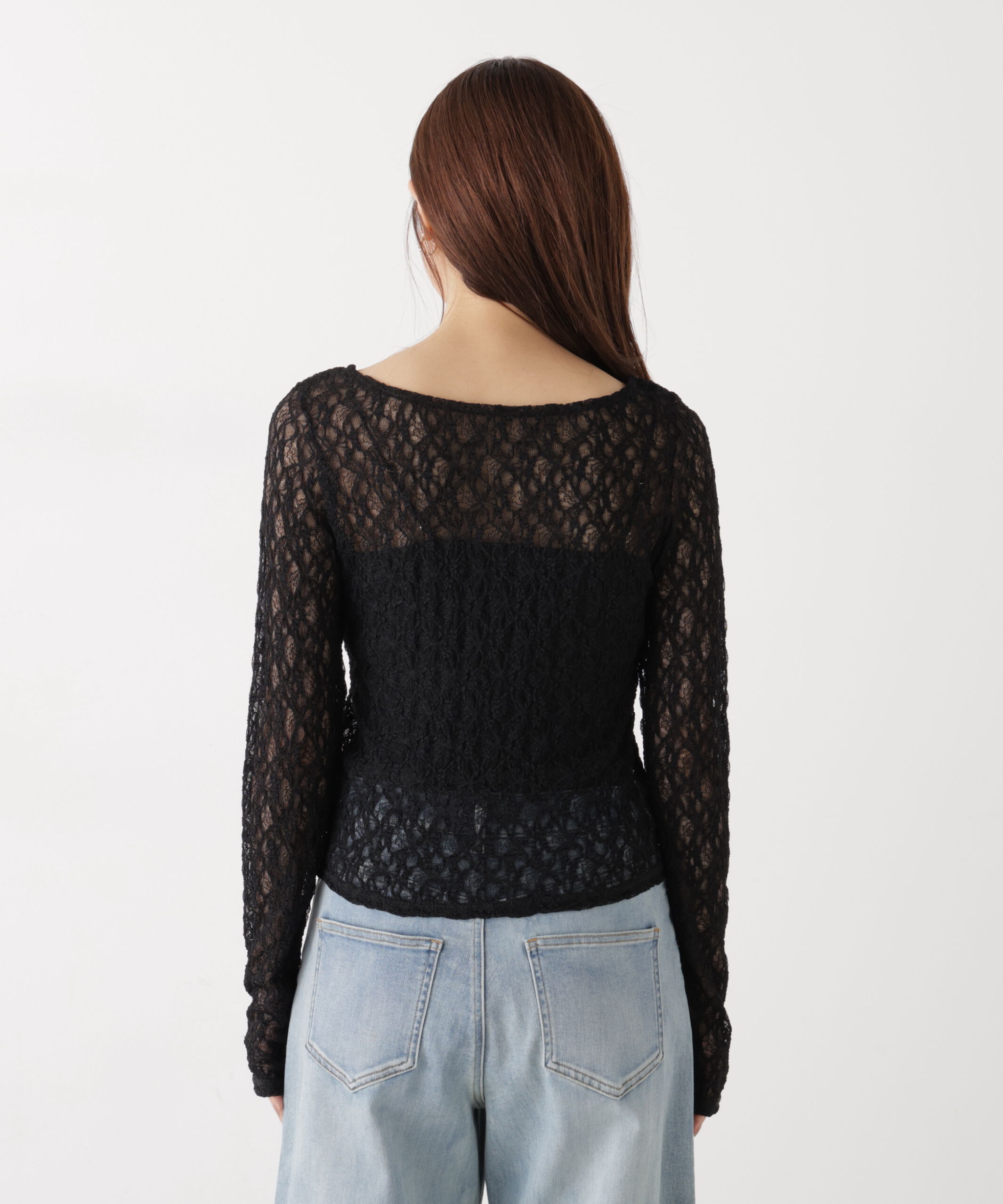 PROPORTION BODY DRESSING「〈a/mie〉ストレッチレース　26SS」|Tシャツ・カットソー|