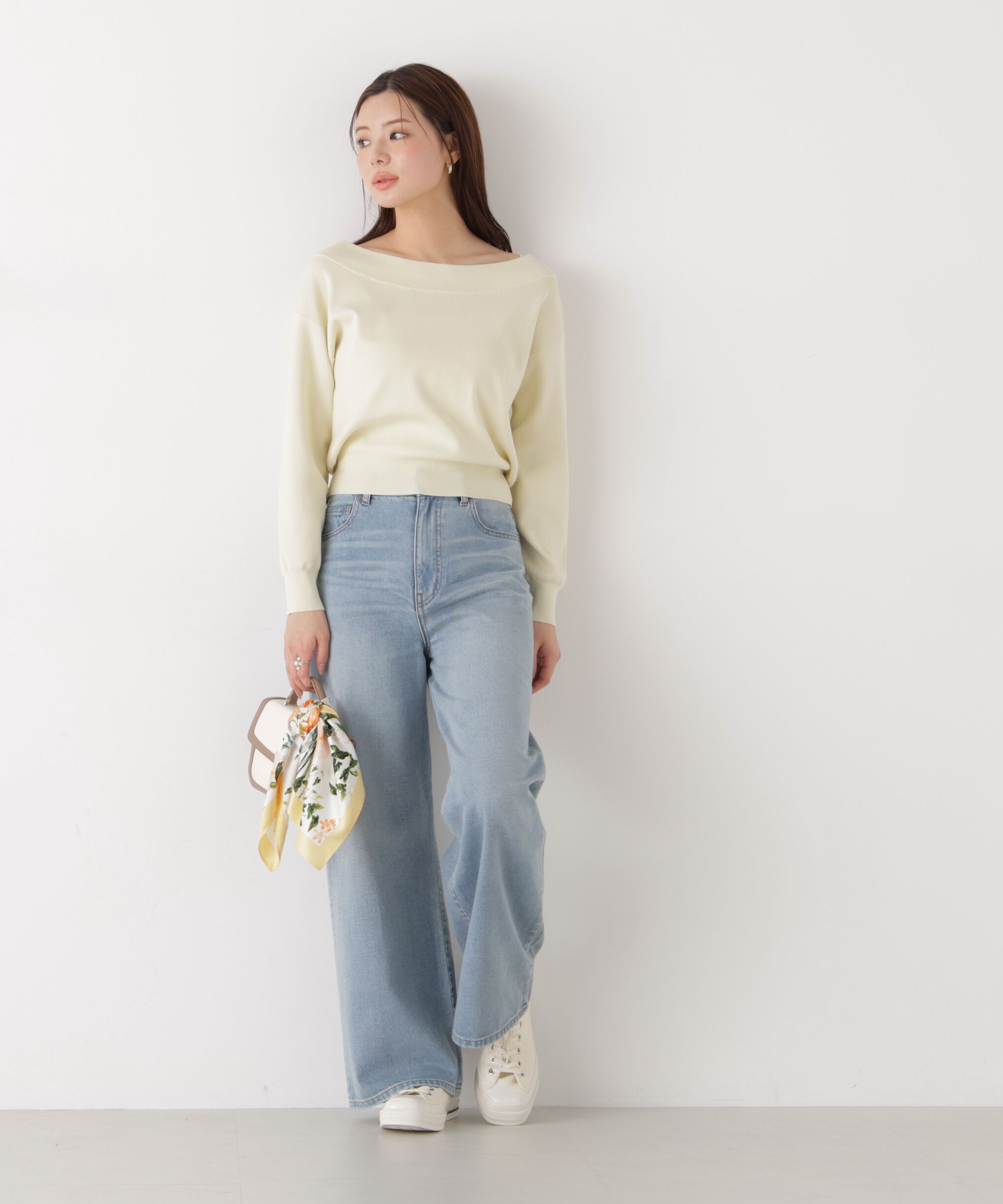 PROPORTION BODY DRESSING「2wayベーシックニット　　26SS」|ニット・セーター|