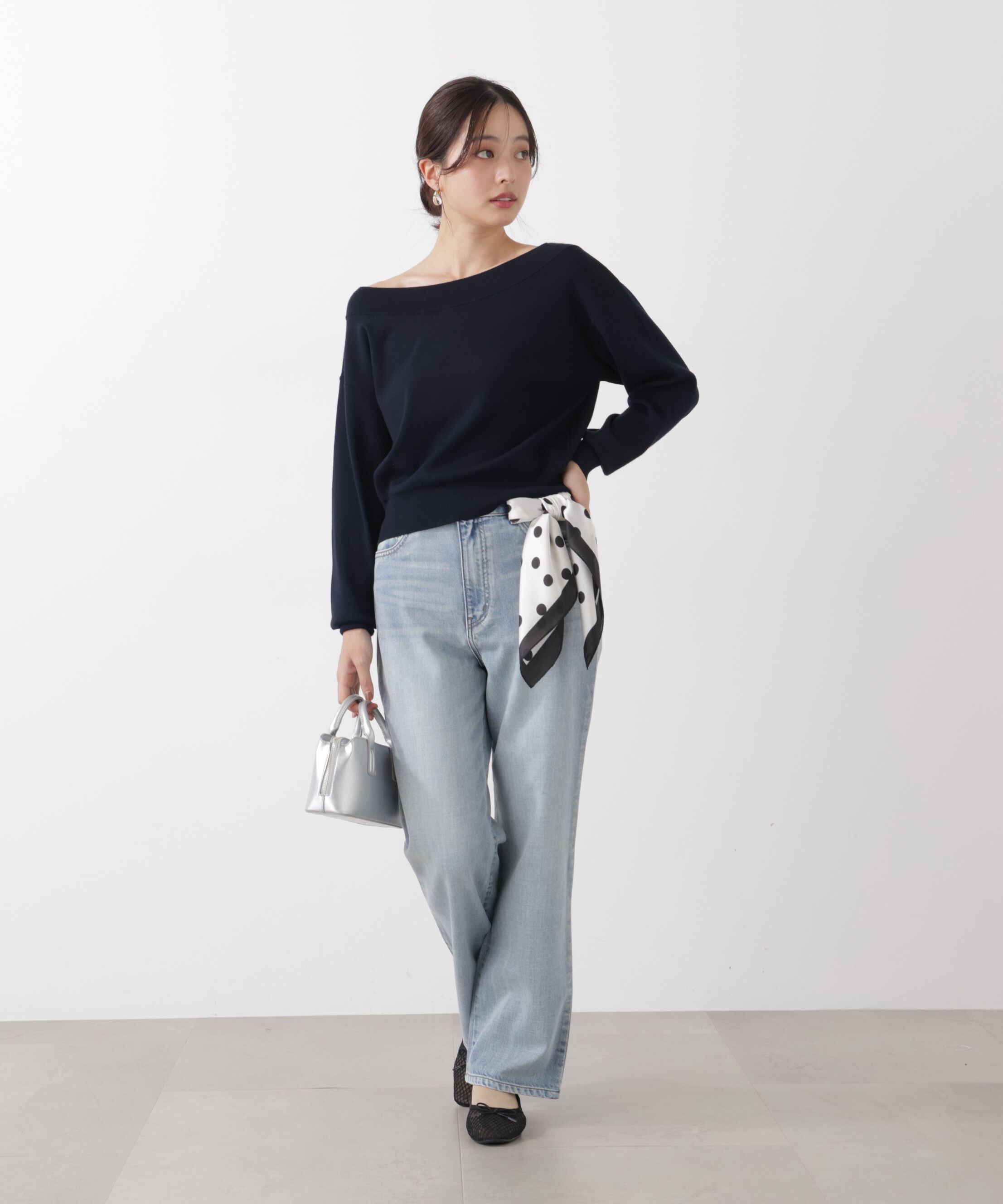 PROPORTION BODY DRESSING「2wayベーシックニット　　26SS」|ニット・セーター|