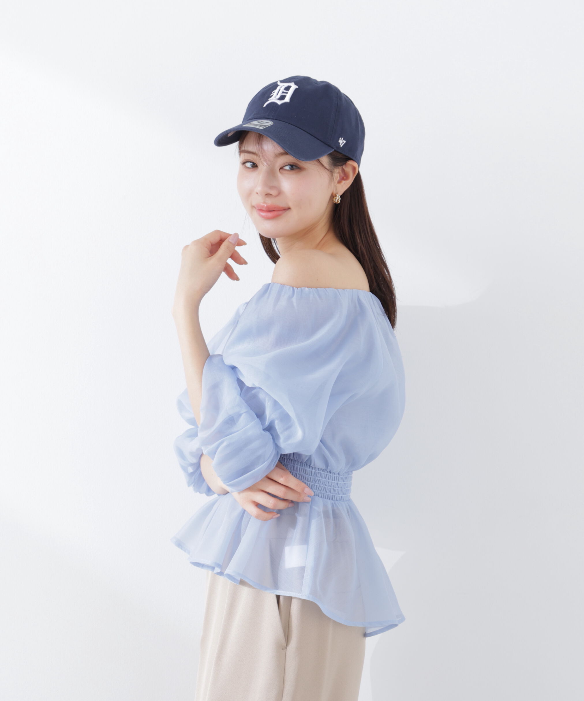 PROPORTION BODY DRESSING「2wayオフショルフィッシュテールブラウス　26SS」|シャツ・ブラウス|