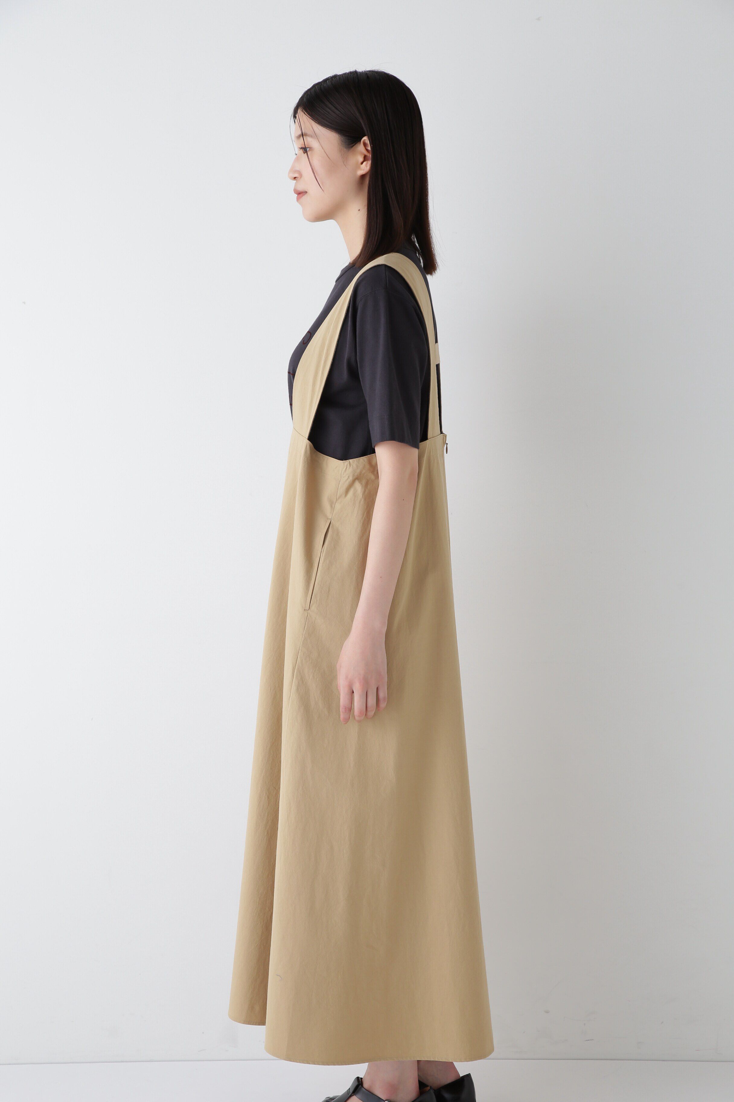  「◆近江晒ジャンパースカート」|ワンピース|