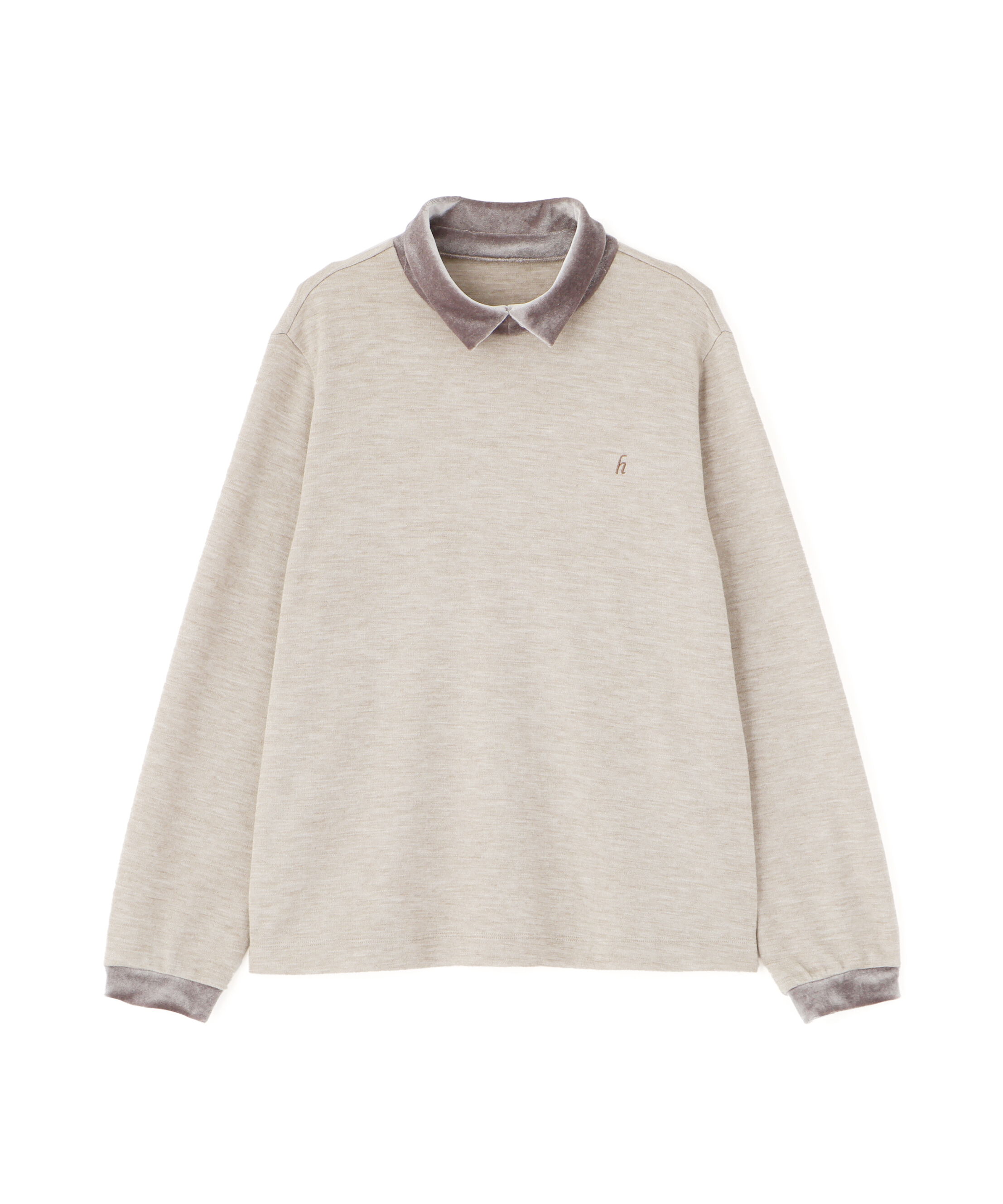  「◆ベロアドッキングプルオーバー」|Tシャツ・カットソー|