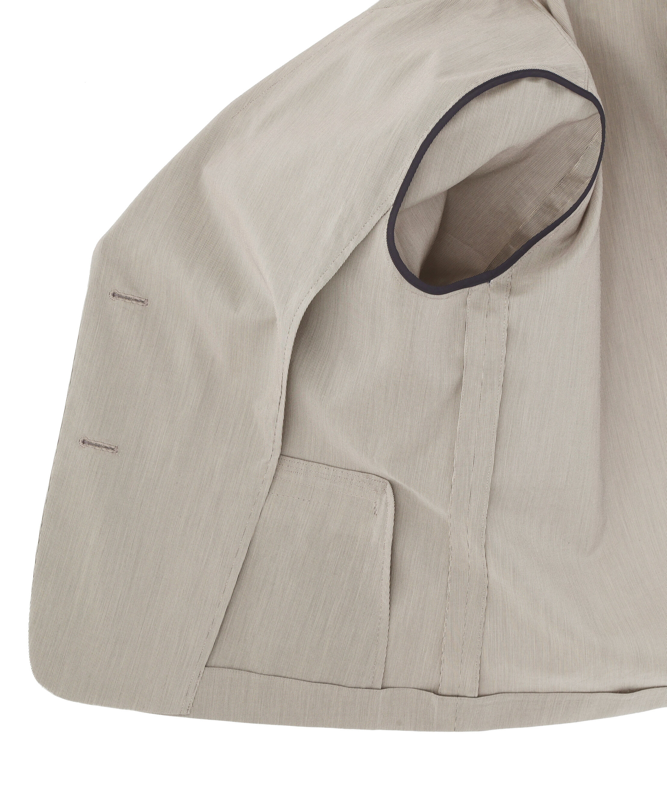  「FINE STRIPE COTTON SILK JACKET」|その他|